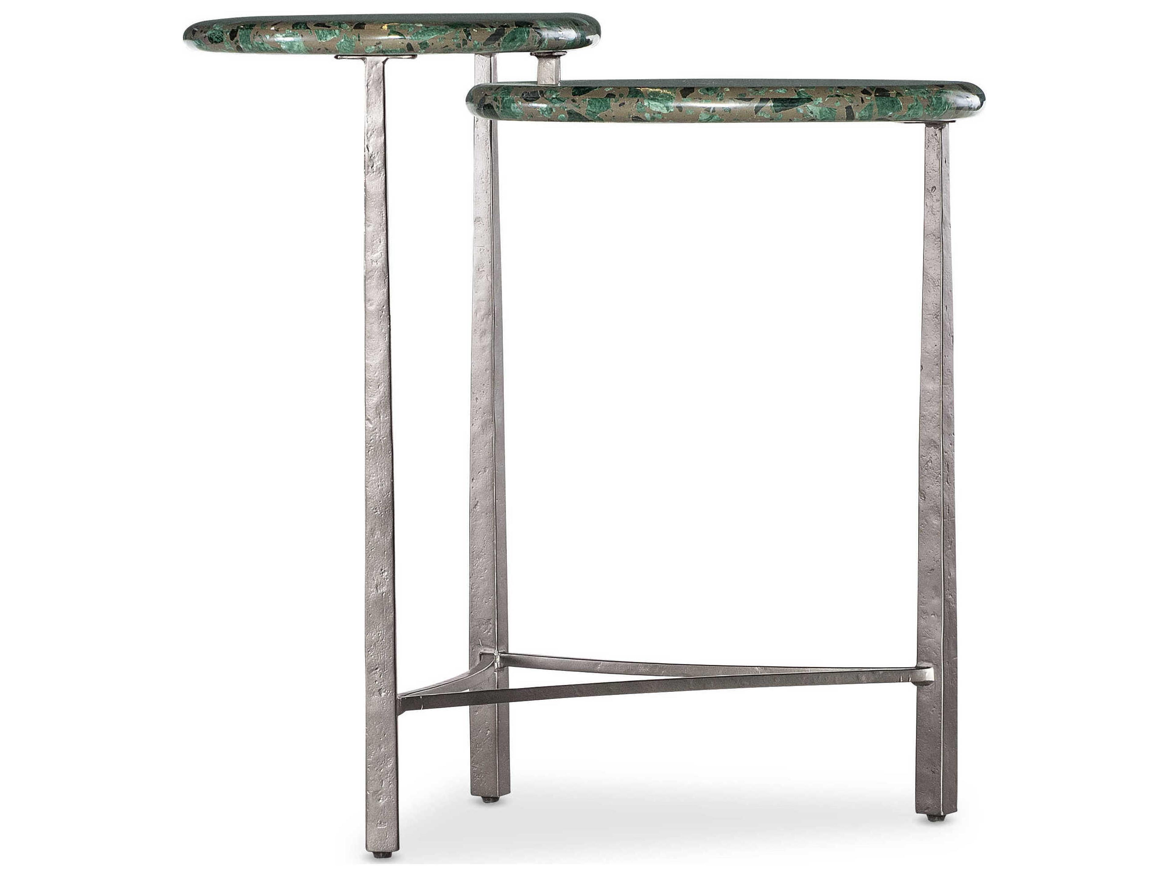 Hooker Furniture Commerce And Market Antares Stone Green End Table
