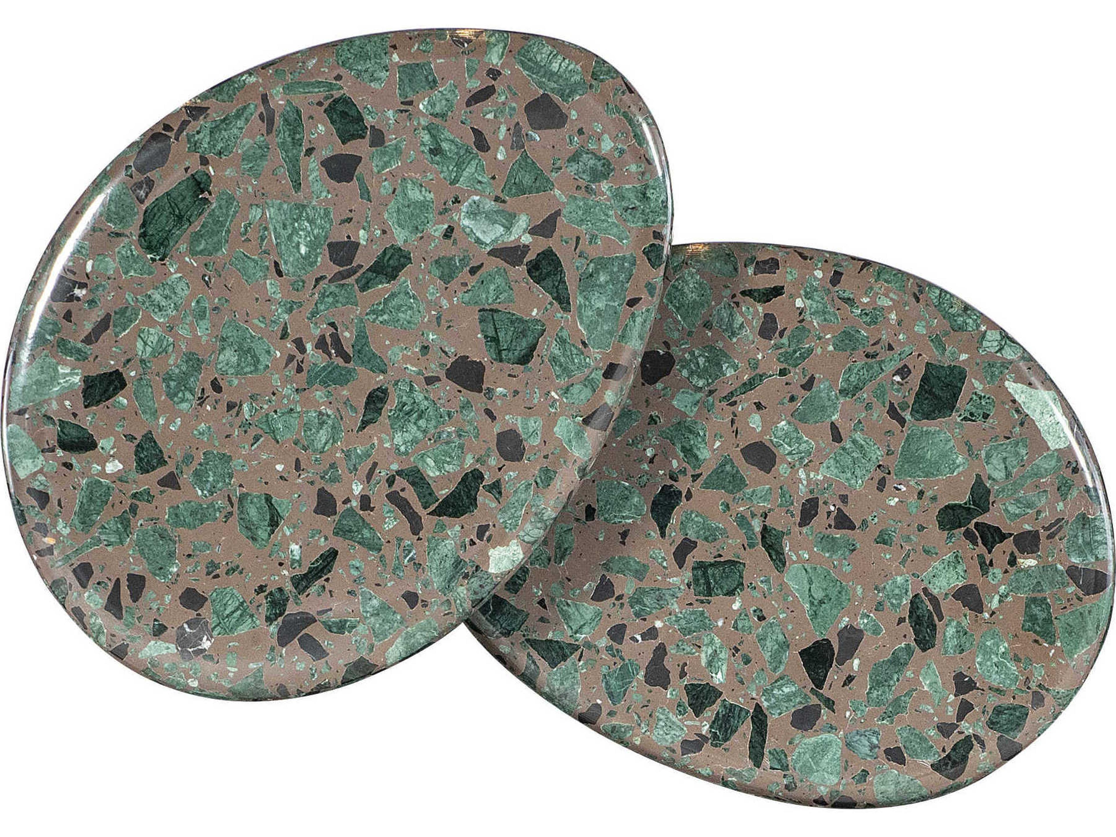 Hooker Furniture Commerce And Market Antares Stone Green End Table