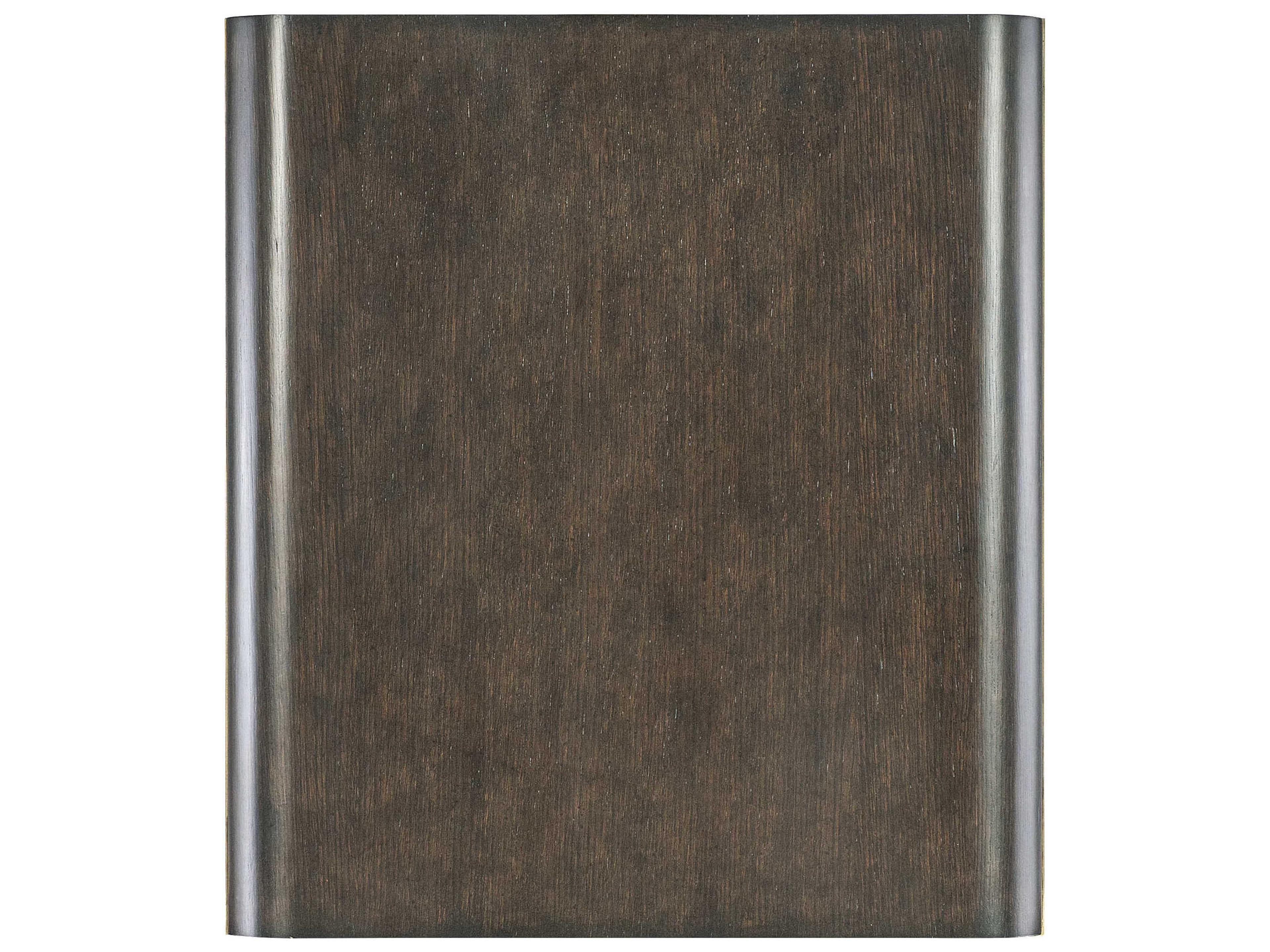 Hooker Furniture Commerce And Market Metropolitan Rectangular Dark Wood End Table