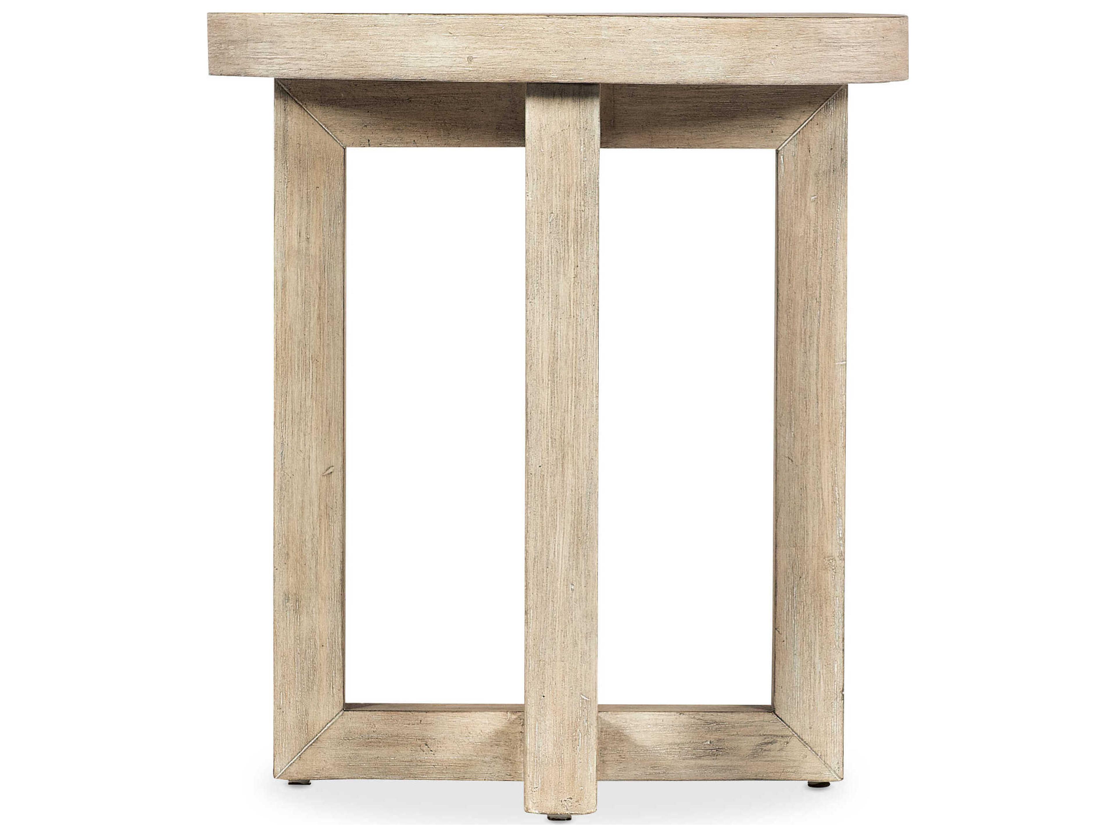 Hooker Furniture Commerce And Market Square Natural Light Wood End Table