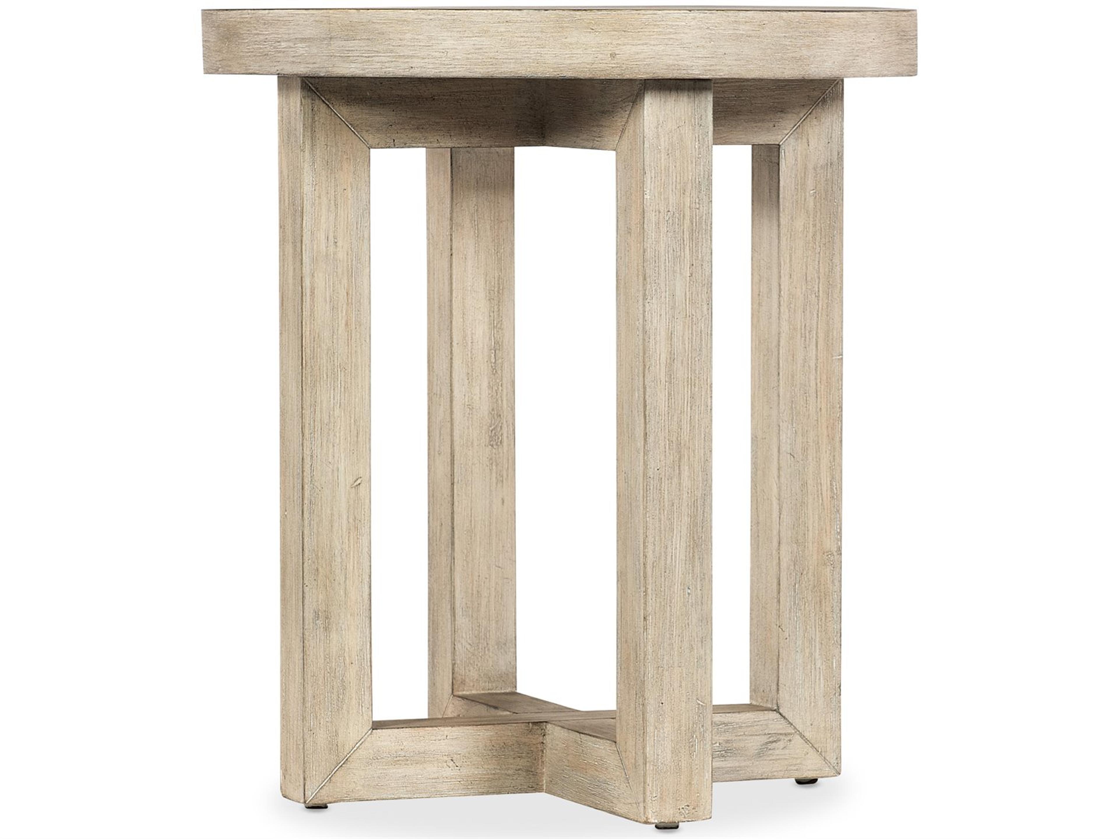 Commerce And Market Square Natural Light Wood End Table