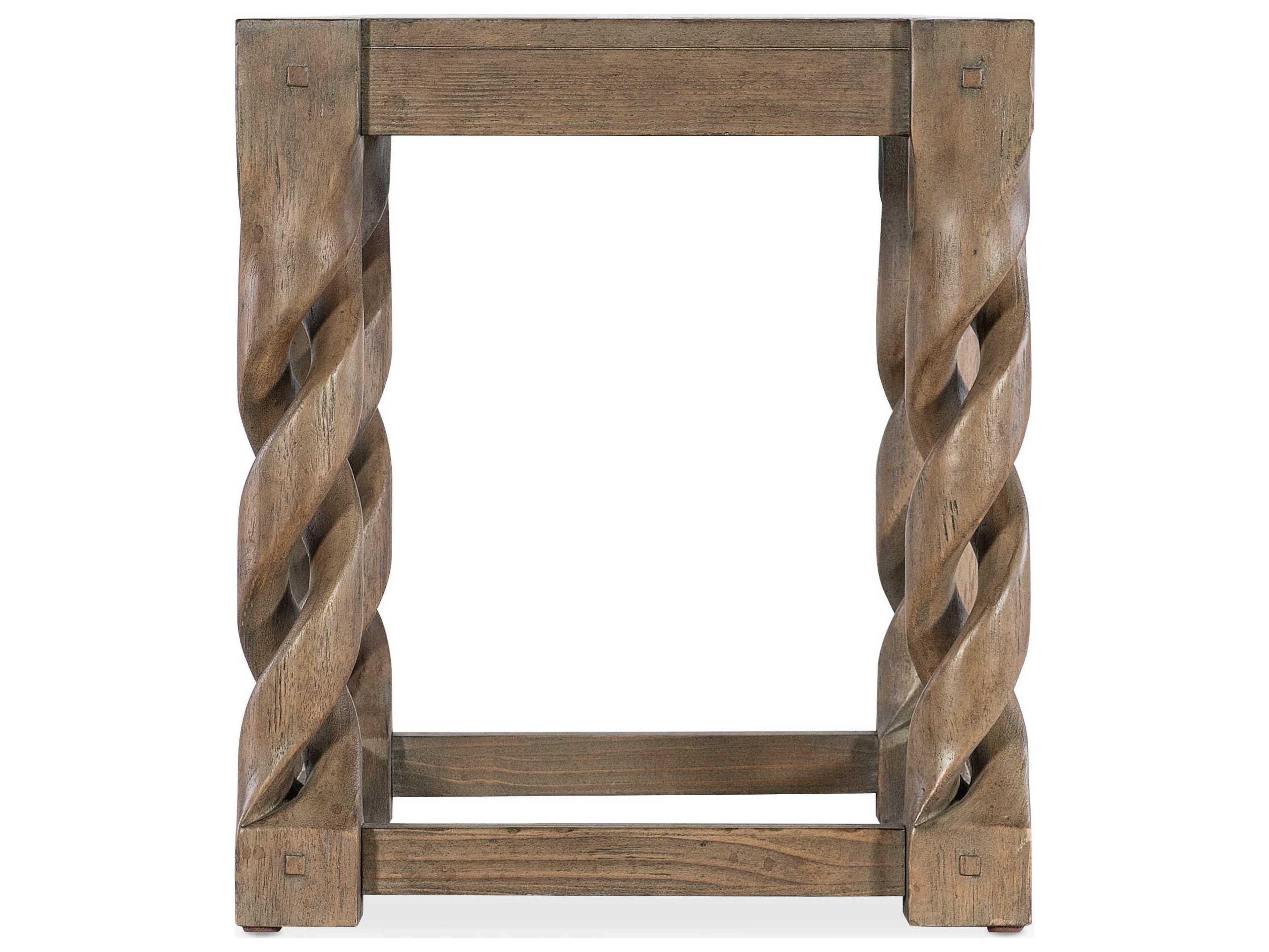 Hooker Furniture Commerce And Market Jack O'bein Rectangular Wood End Table