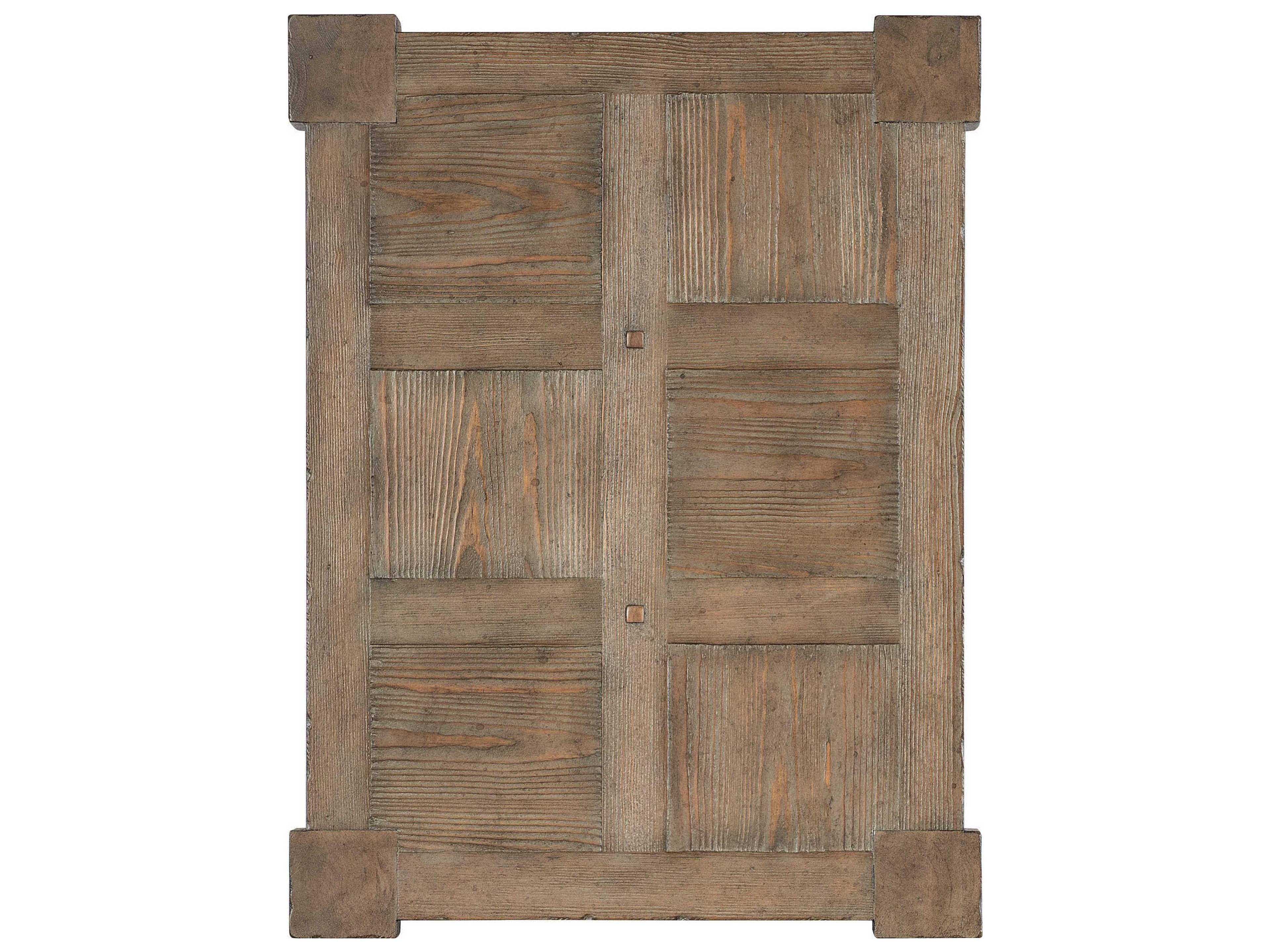 Hooker Furniture Commerce And Market Jack O'bein Rectangular Wood End Table