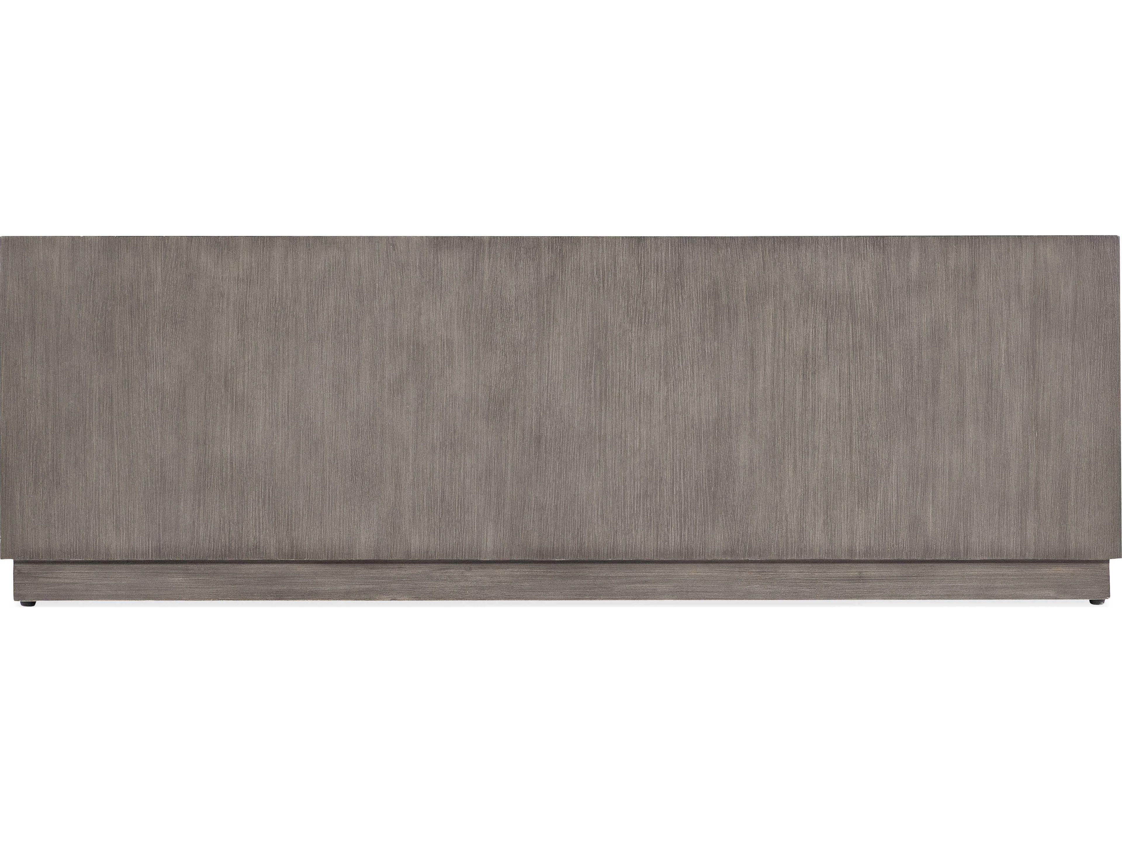 Hooker Furniture Commerce And Market Travelers Rectangular Glass Dark Wood Cocktail Table