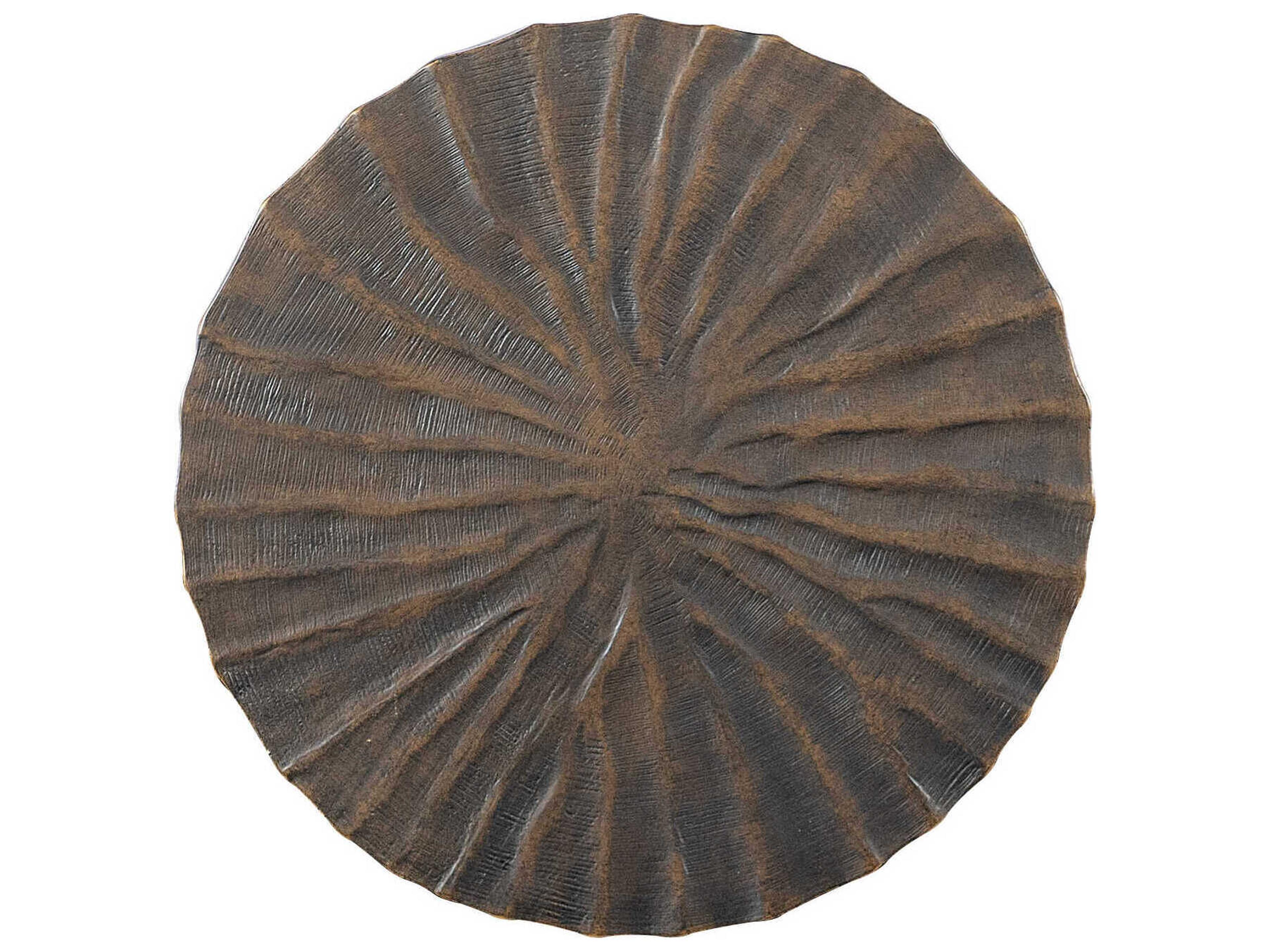 Hooker Furniture Commmarket Round Resin Browns End Table