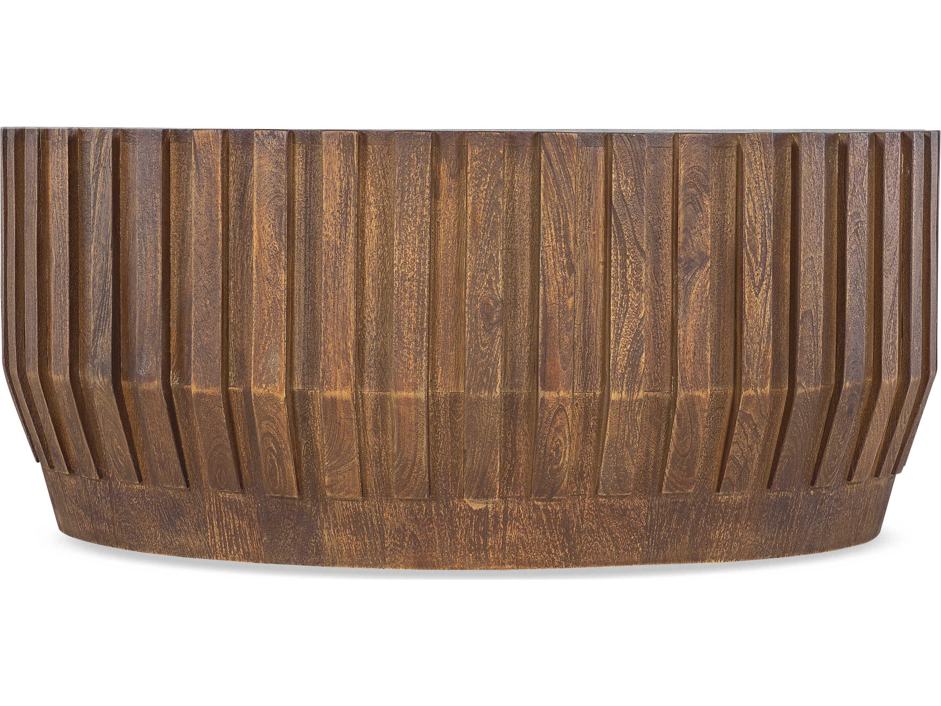Hooker Furniture Commmarket Round Wood Coffee Table
