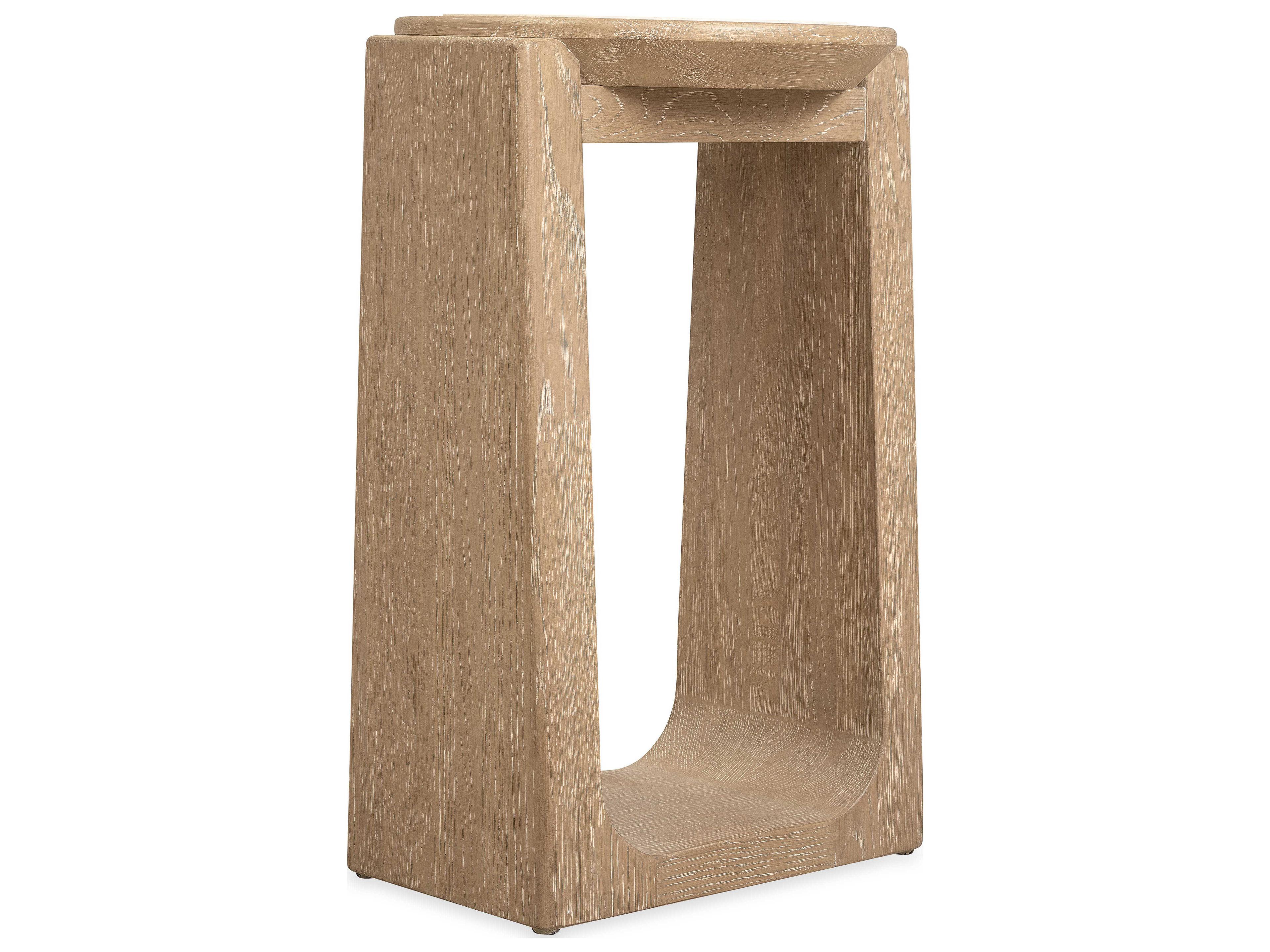 Hooker Furniture Commerce And Market Rectangular Wood End Table