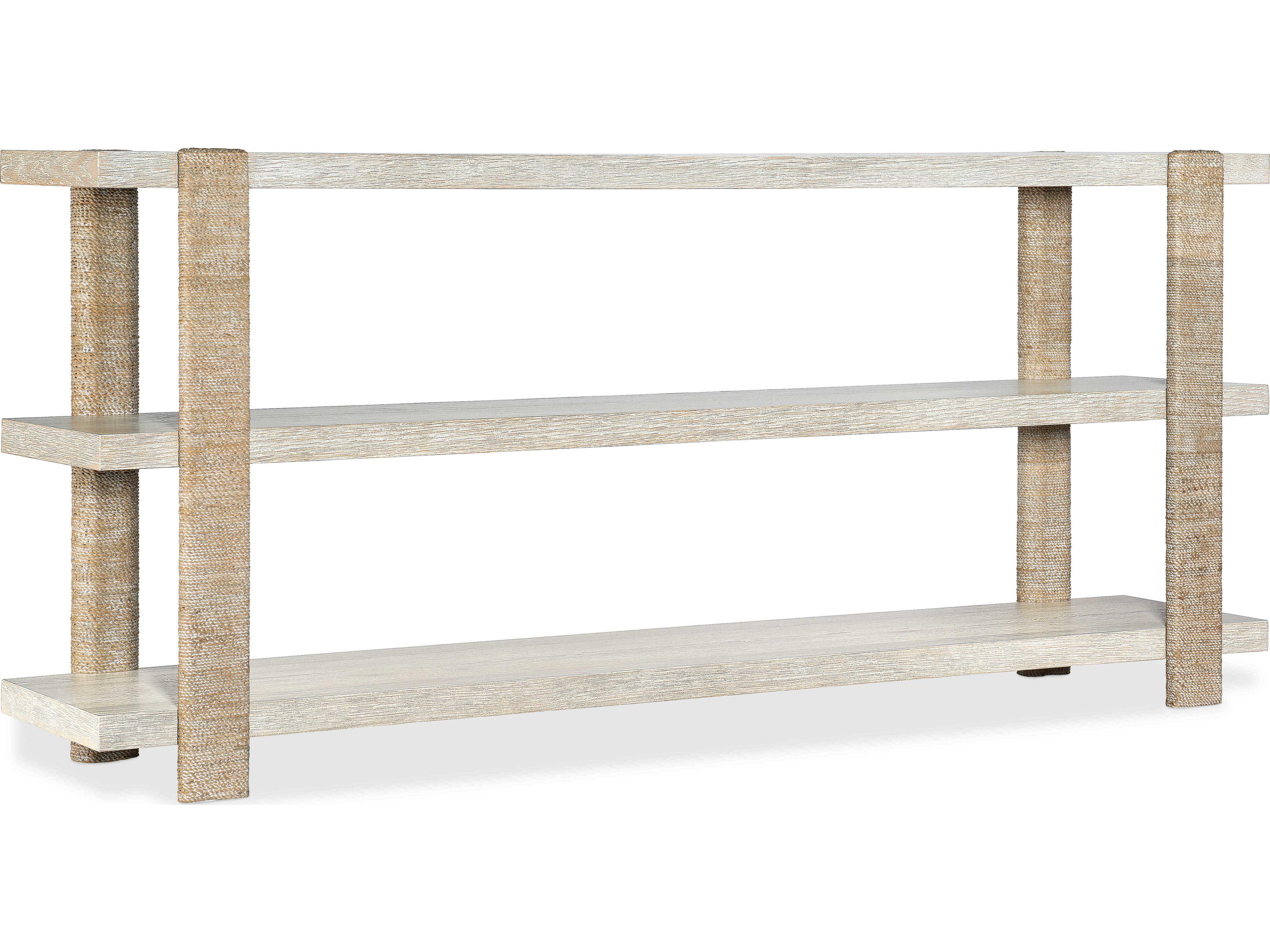 Commerce And Market Rectangular Light Wood Console Table