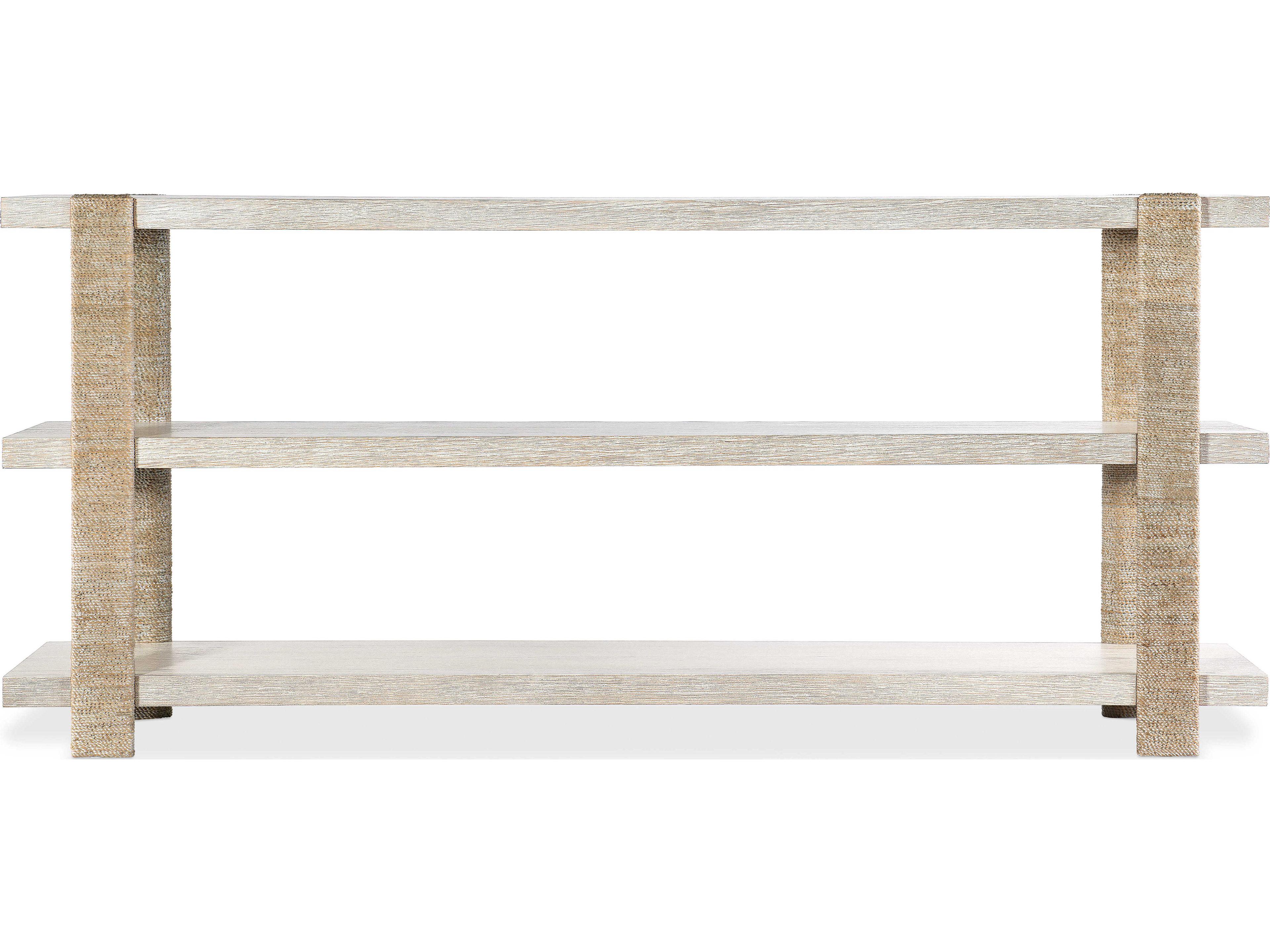 Luxecor Heritage Rectangular Light Wood Console Table