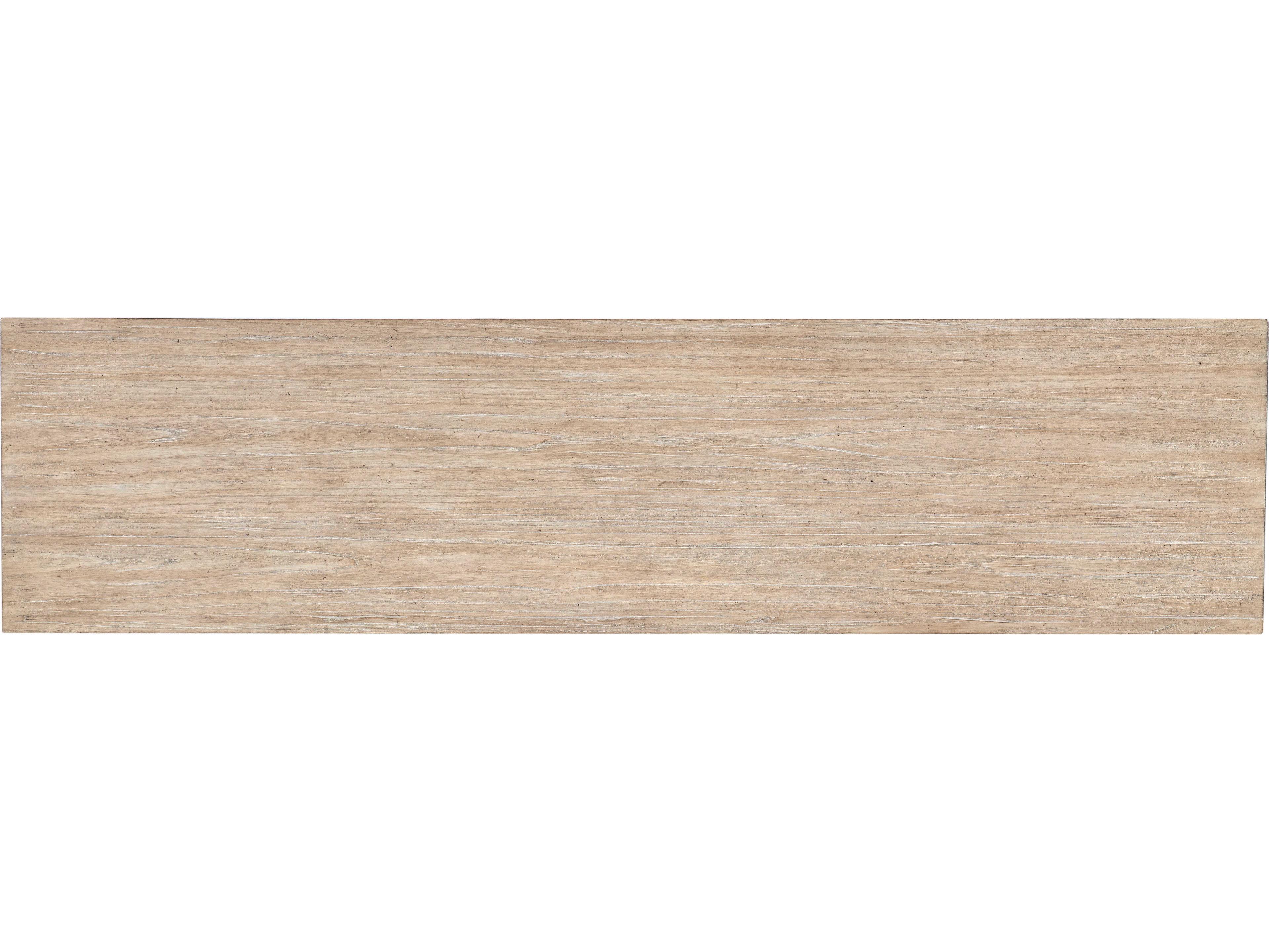 Hooker Furniture Commerce And Market Rectangular Light Wood Console Table