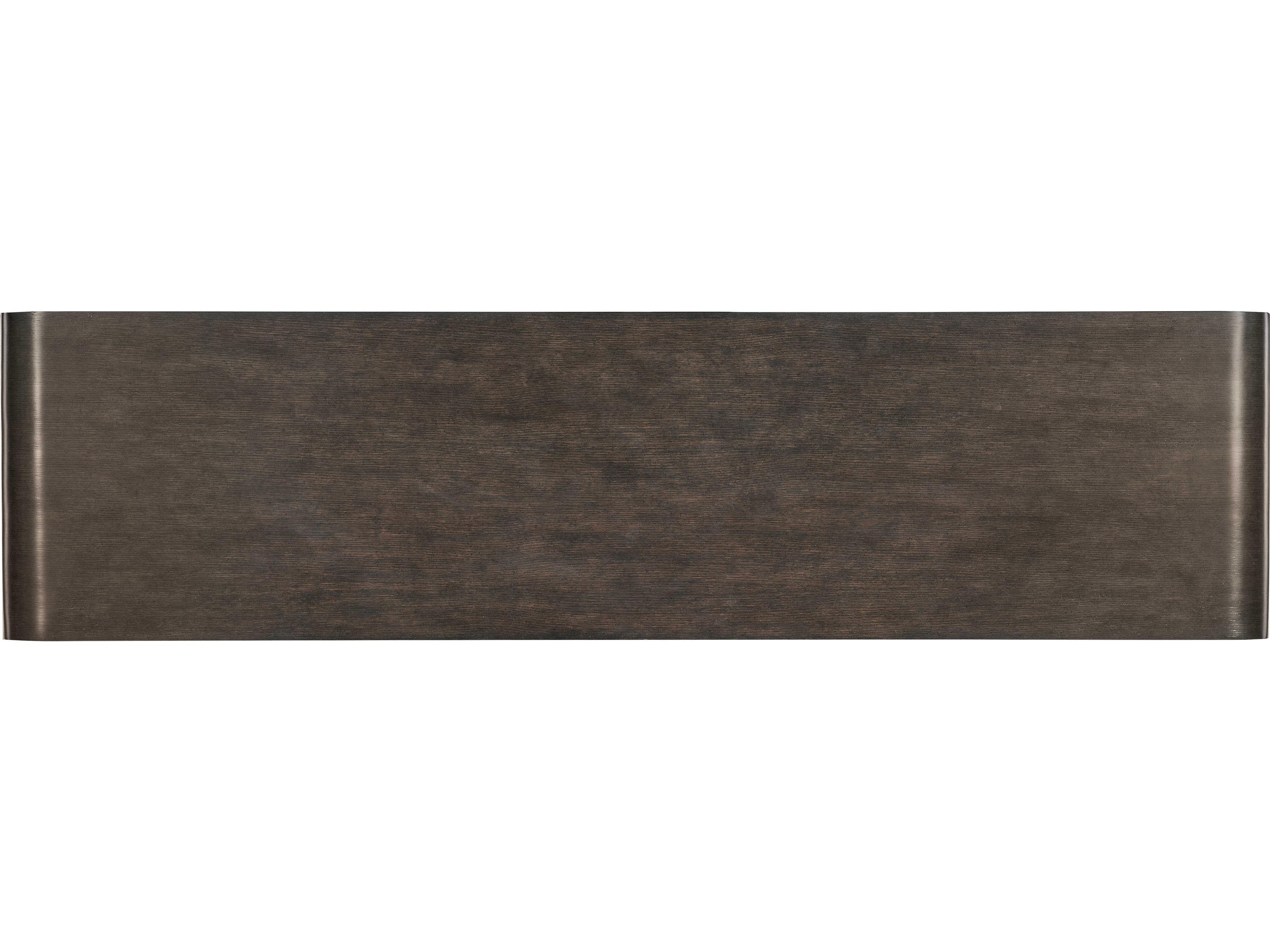 Hooker Furniture Commerce And Market Metropolitan 74" Oak Wood Dark Sideboard