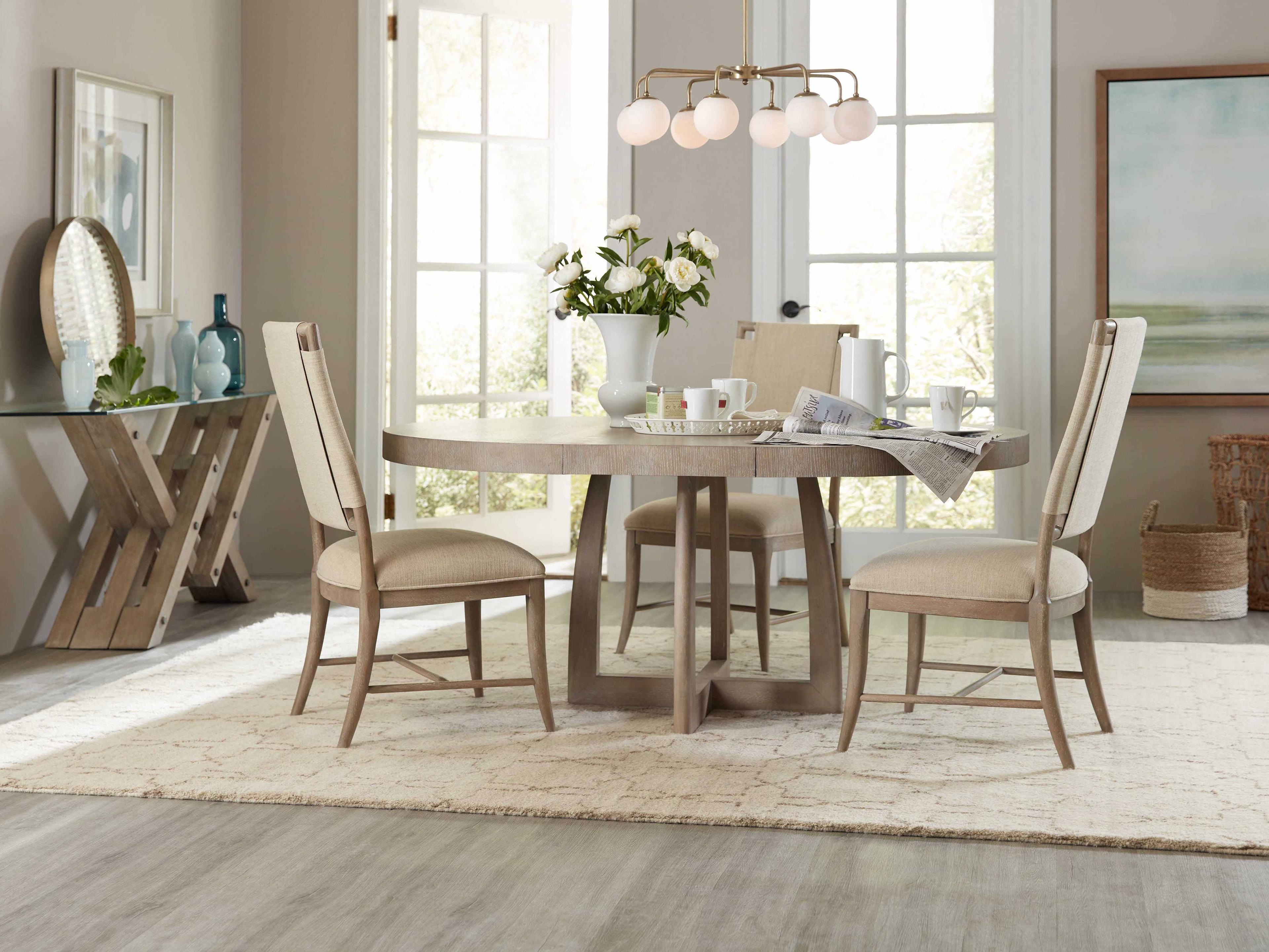 Affinity Rubberwood Dining Room Set