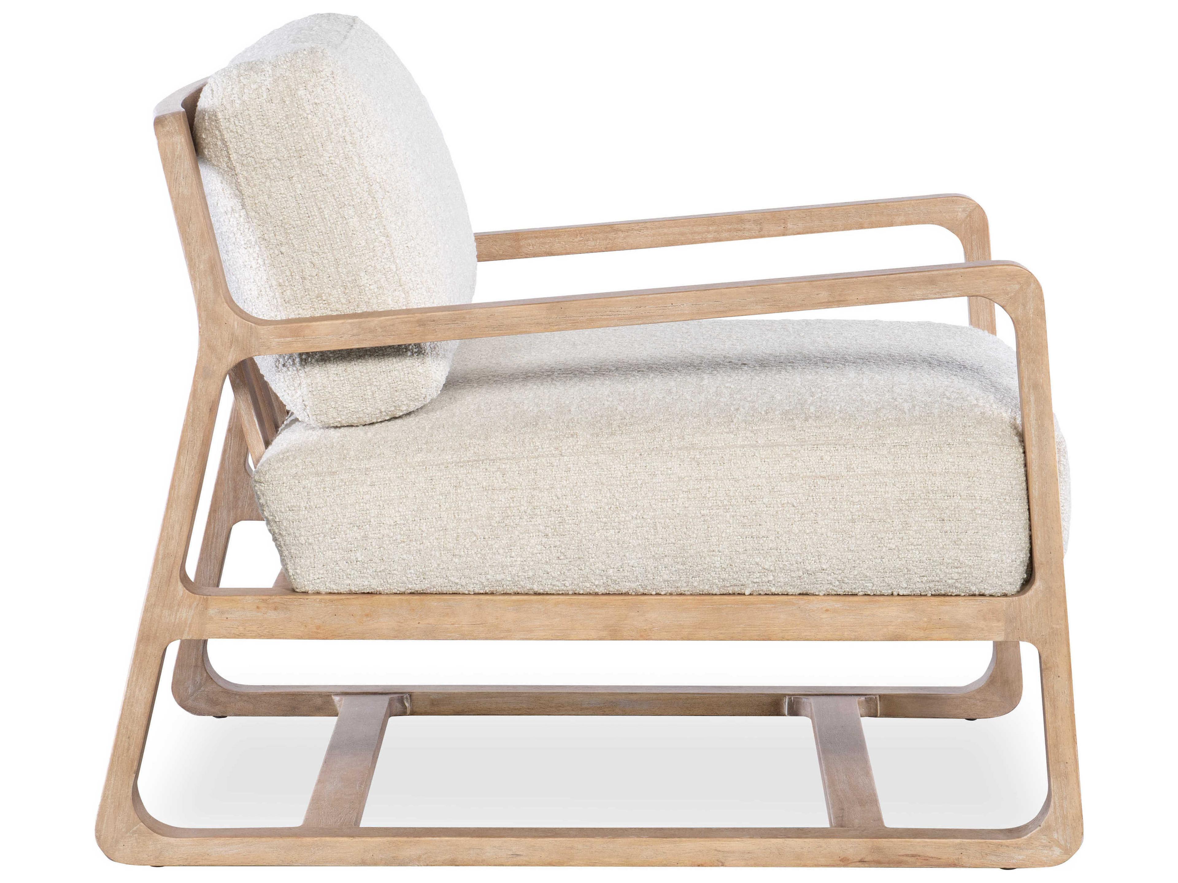 Hooker Furniture Moraine Beige Fabric Accent Chair