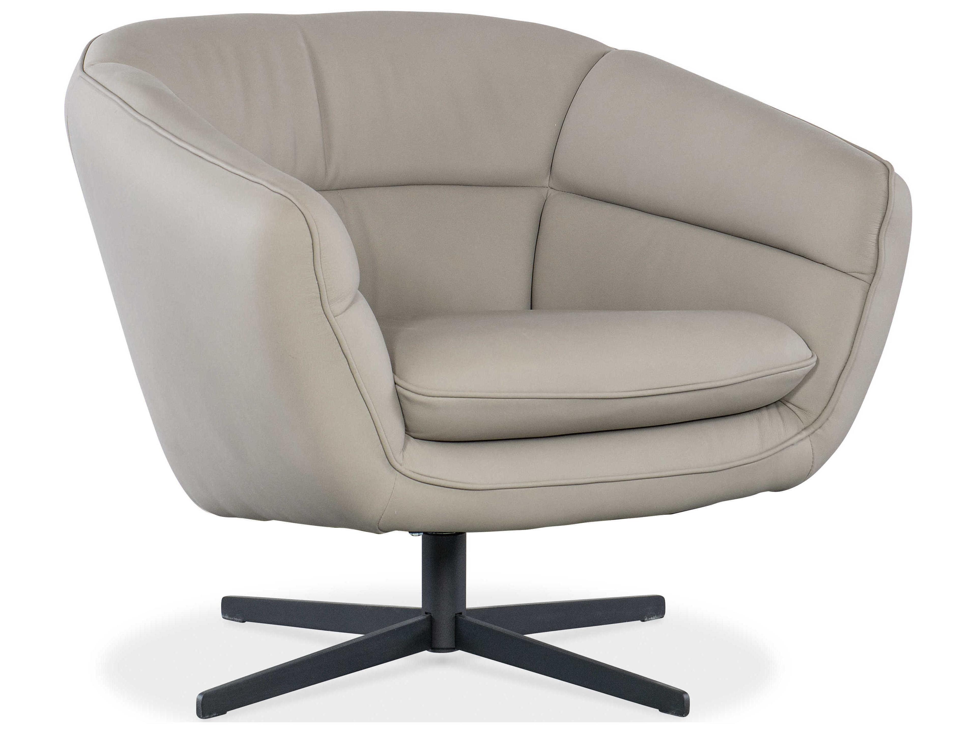 Mina Leather Swivel Computer Office Chair