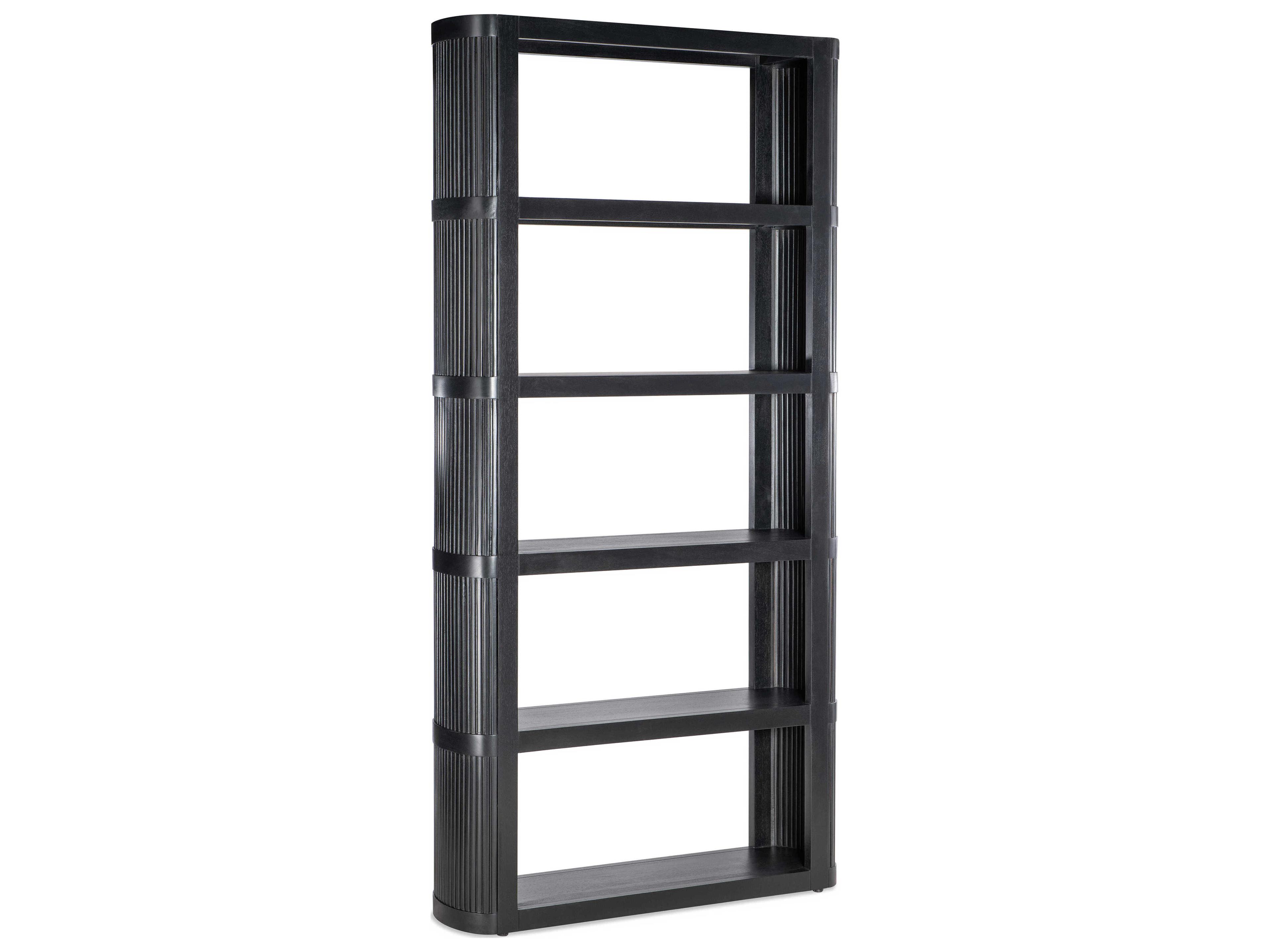 Eden Black Bookcase