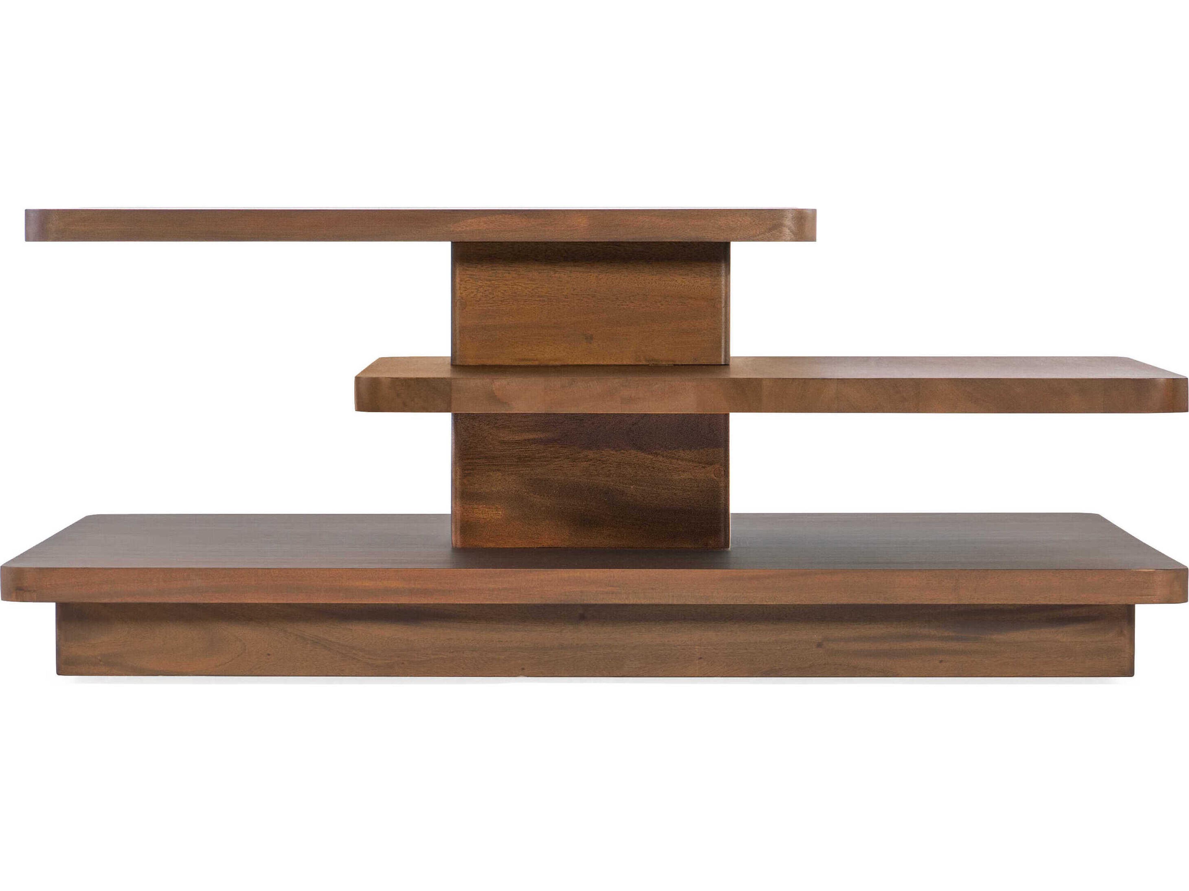 Hooker Furniture Burrow Square Wood Chestnut Coffee Table