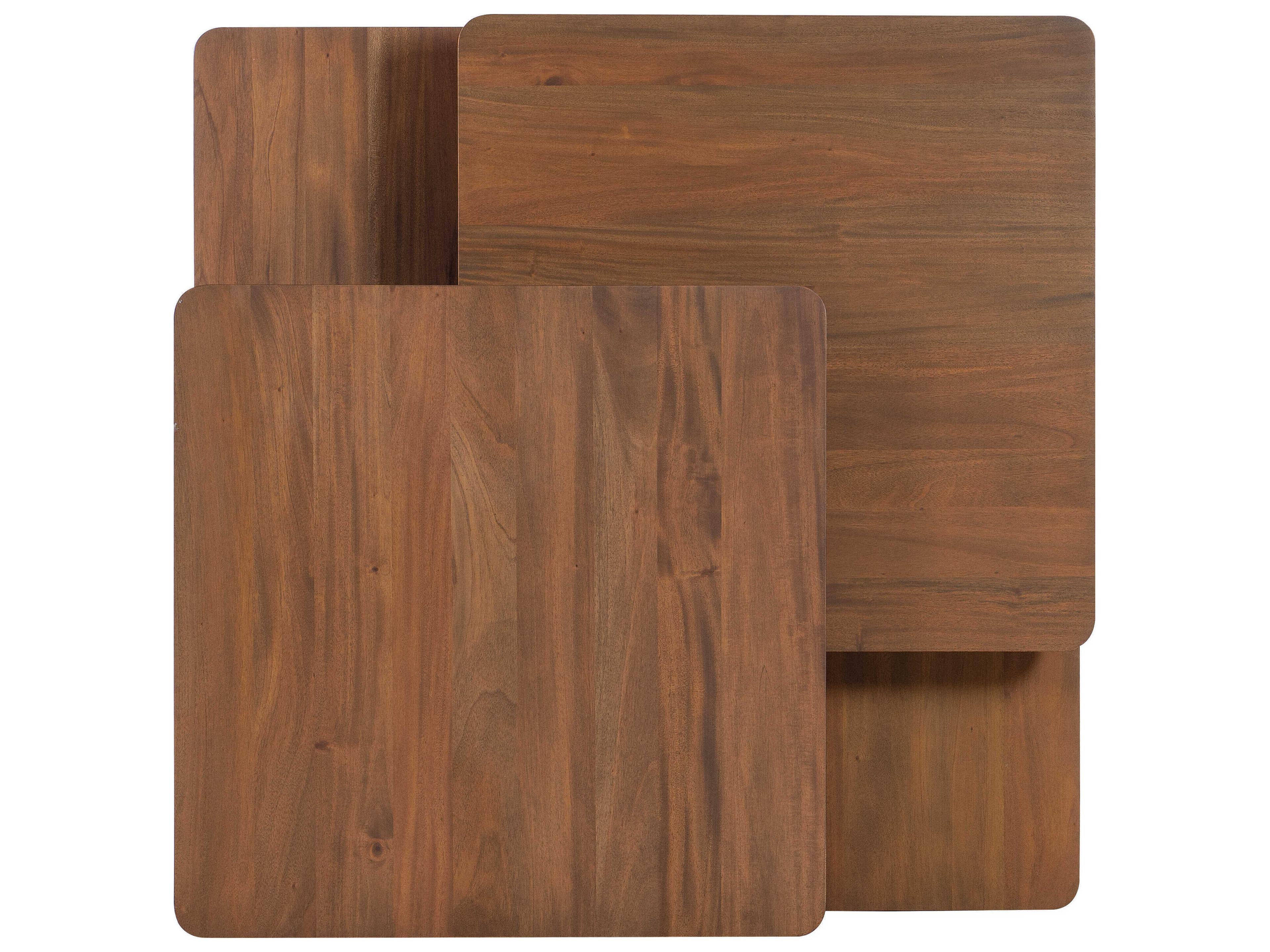 Hooker Furniture Burrow Square Wood Chestnut Coffee Table