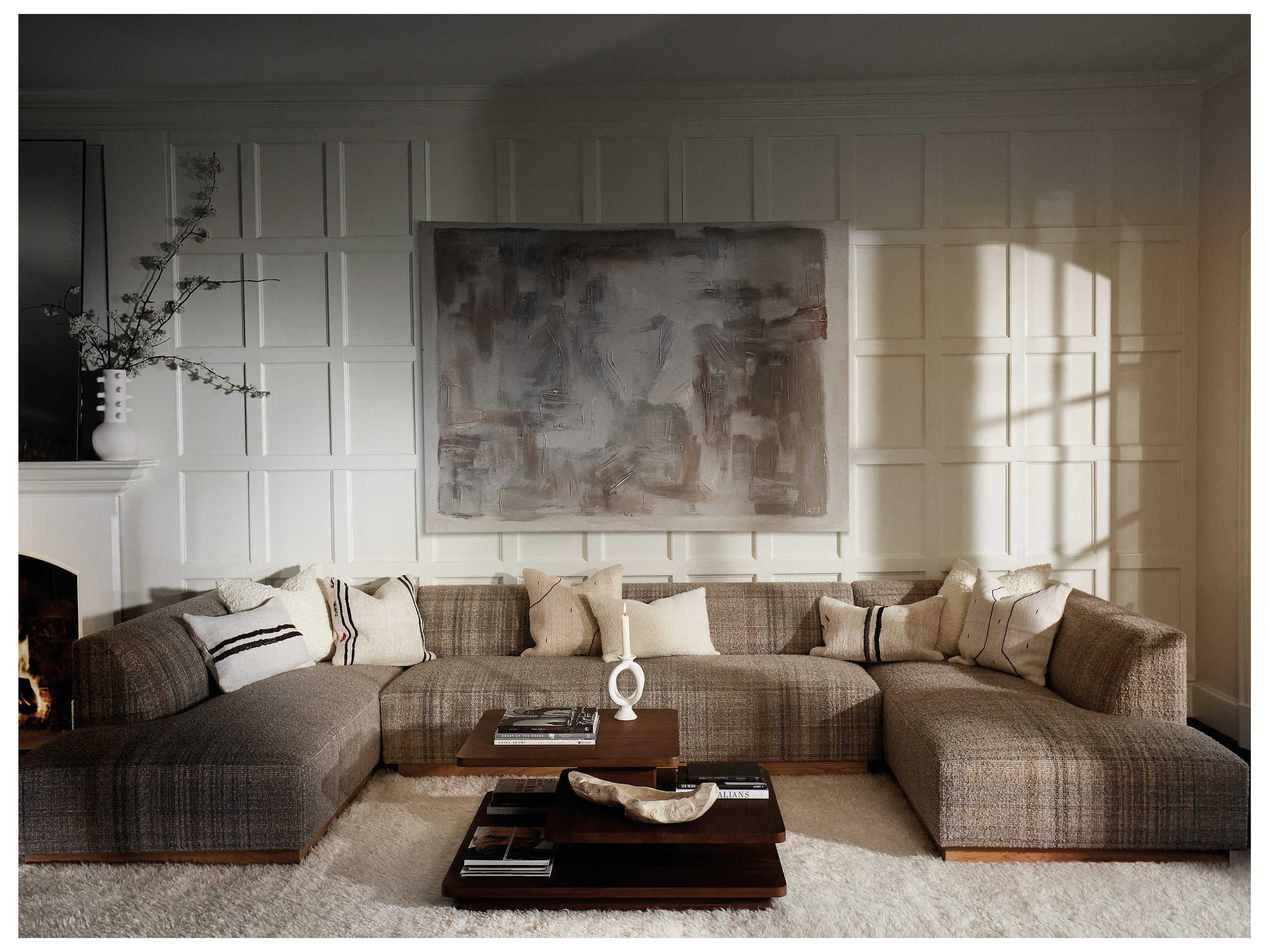 Hooker Furniture Burrow Square Wood Chestnut Coffee Table