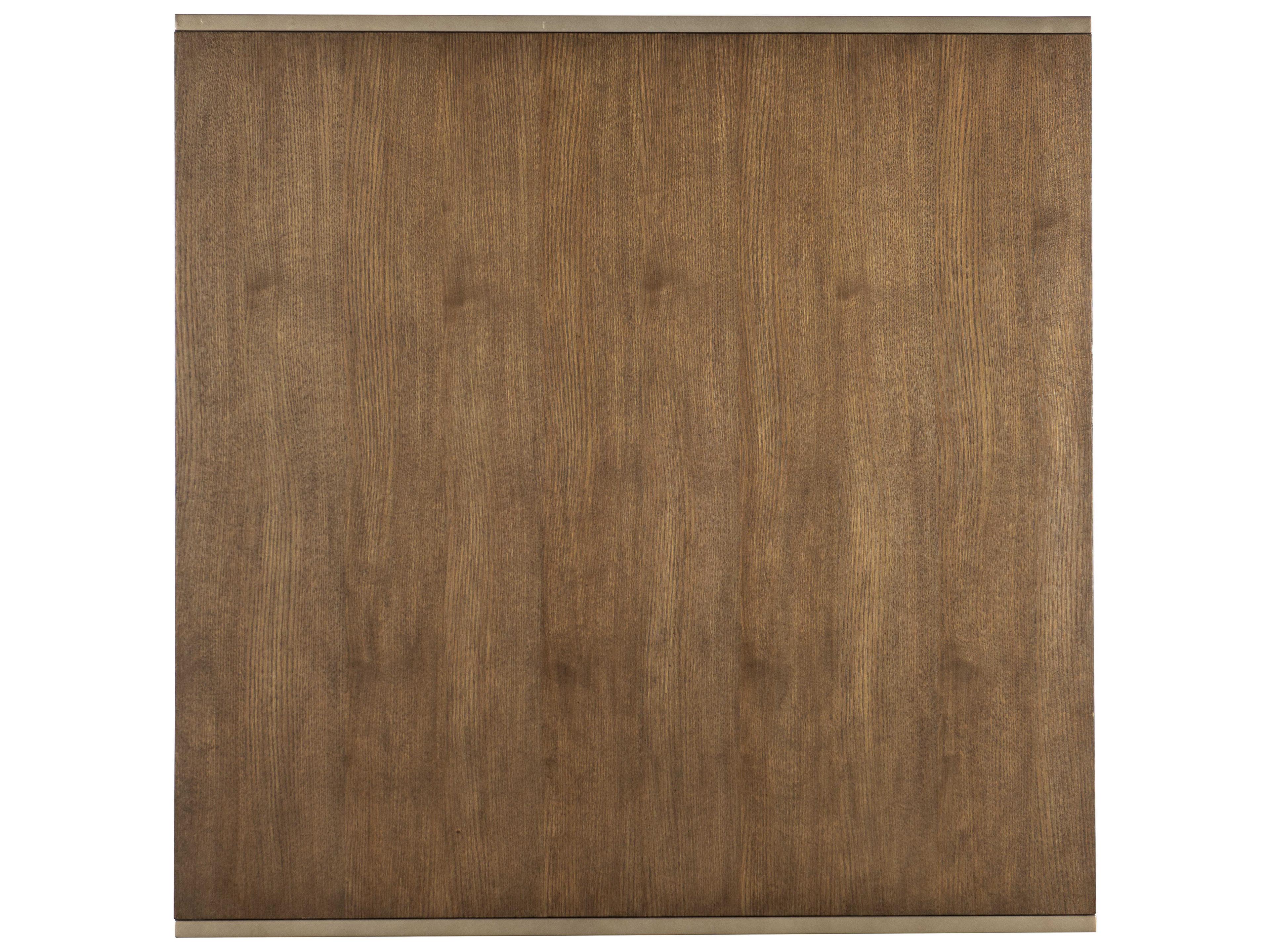 Hooker Furniture Hammon Square Wood Oak Coffee Table