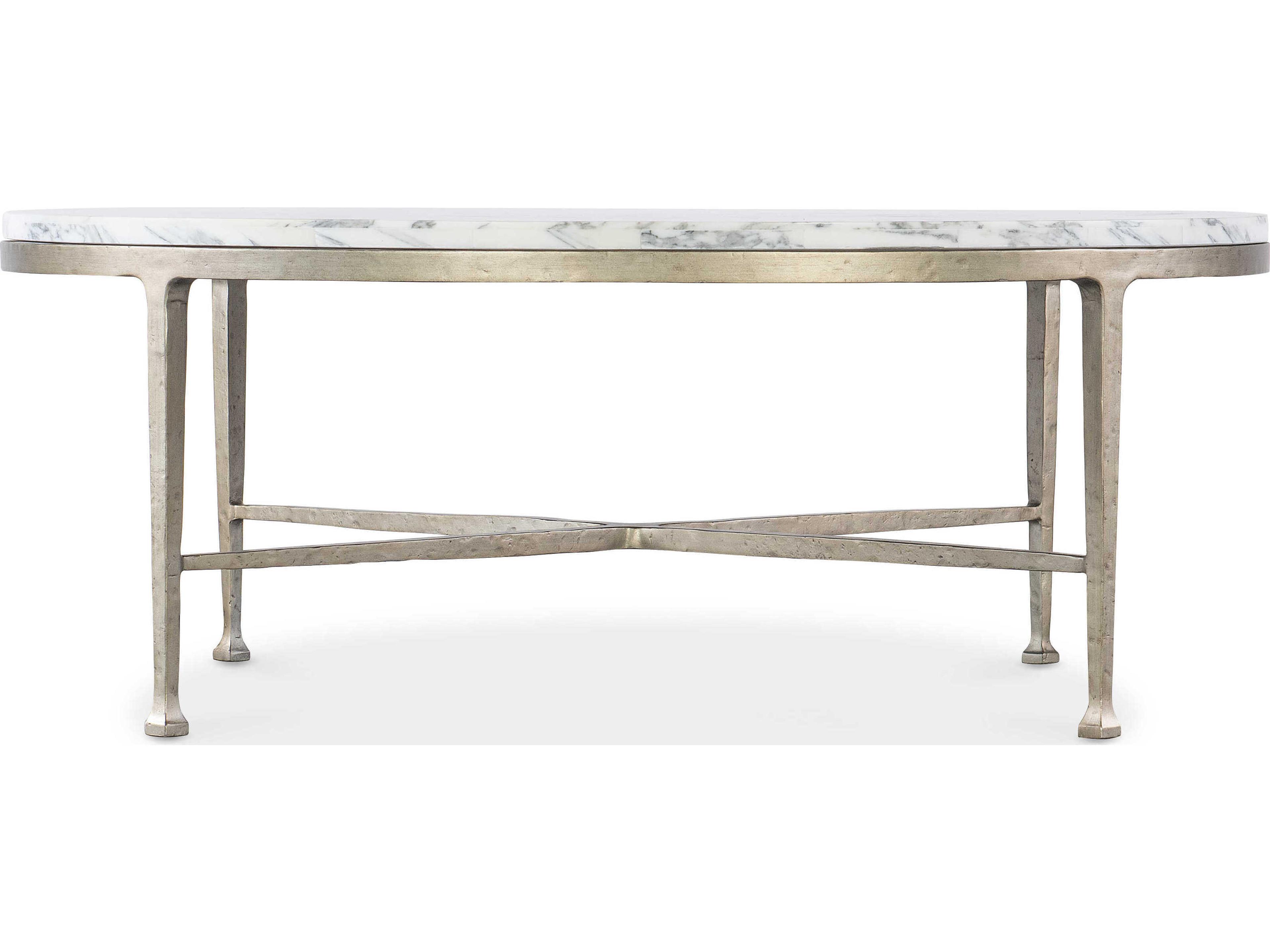 Hooker Furniture Jules Round Marble Gold Coffee Table