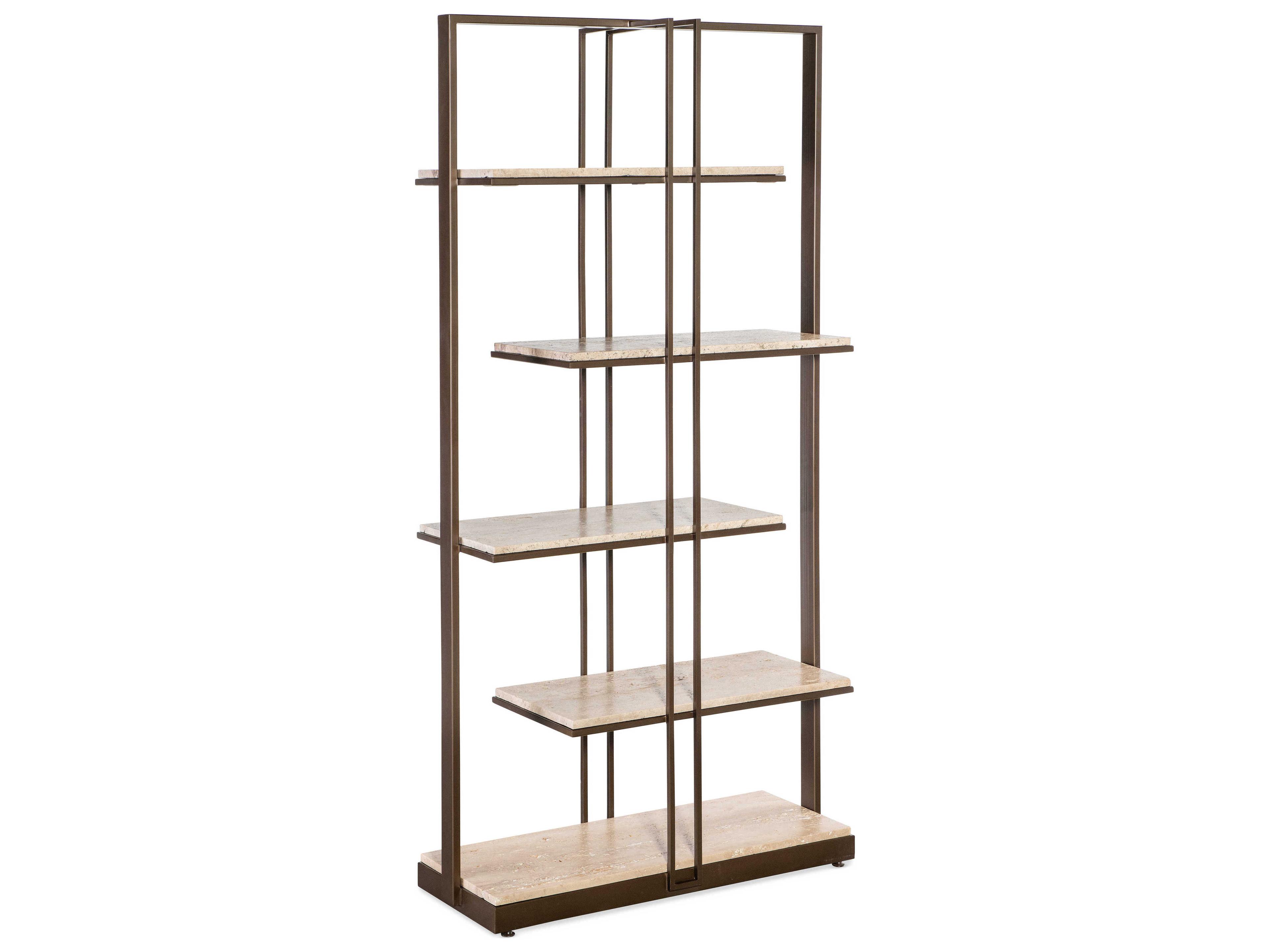 Hooker Furniture Granger Dark Bronze Etagere