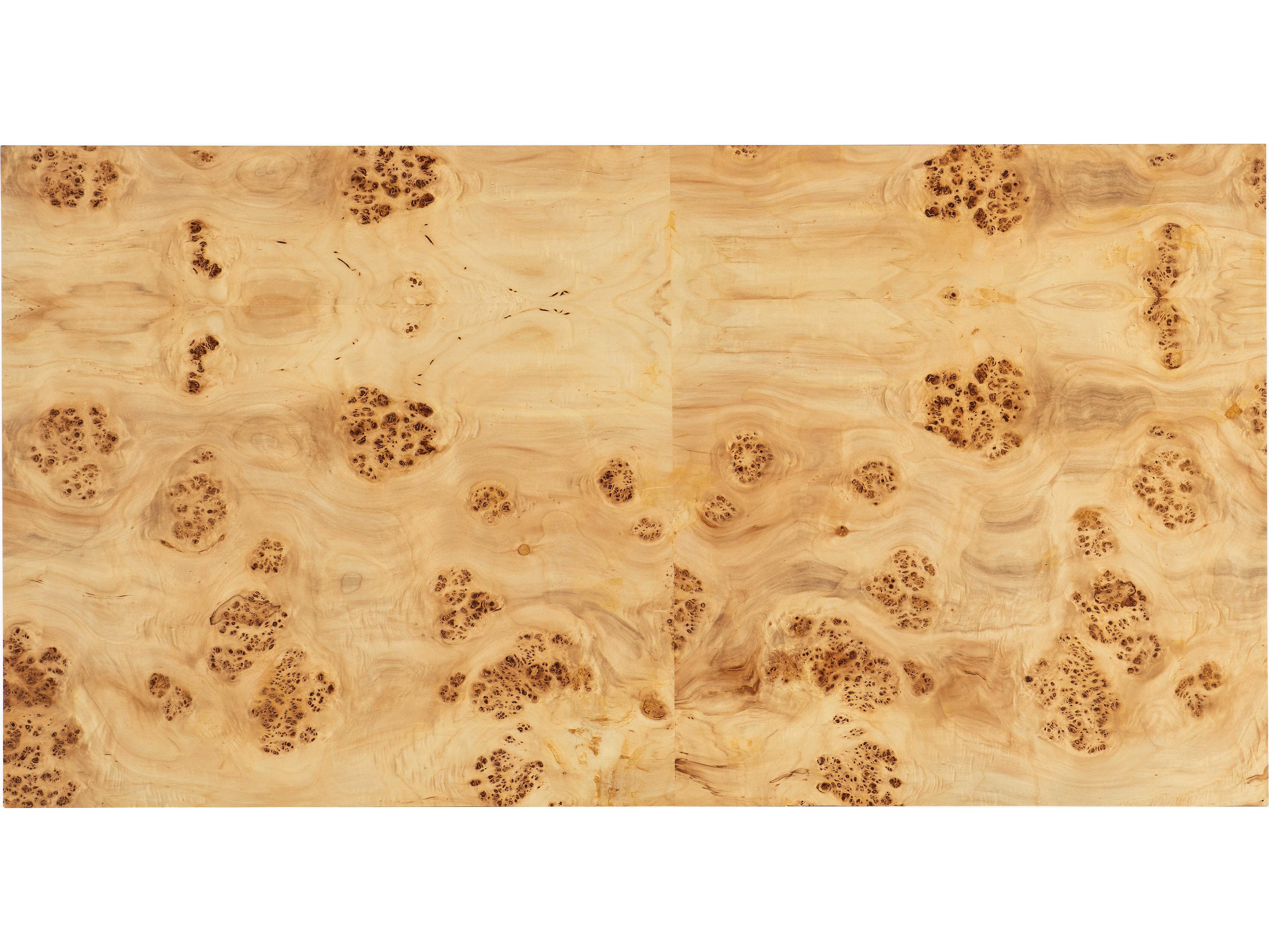 Hooker Furniture Auberon Rectangular Wood Light Natural Burl Coffee Table