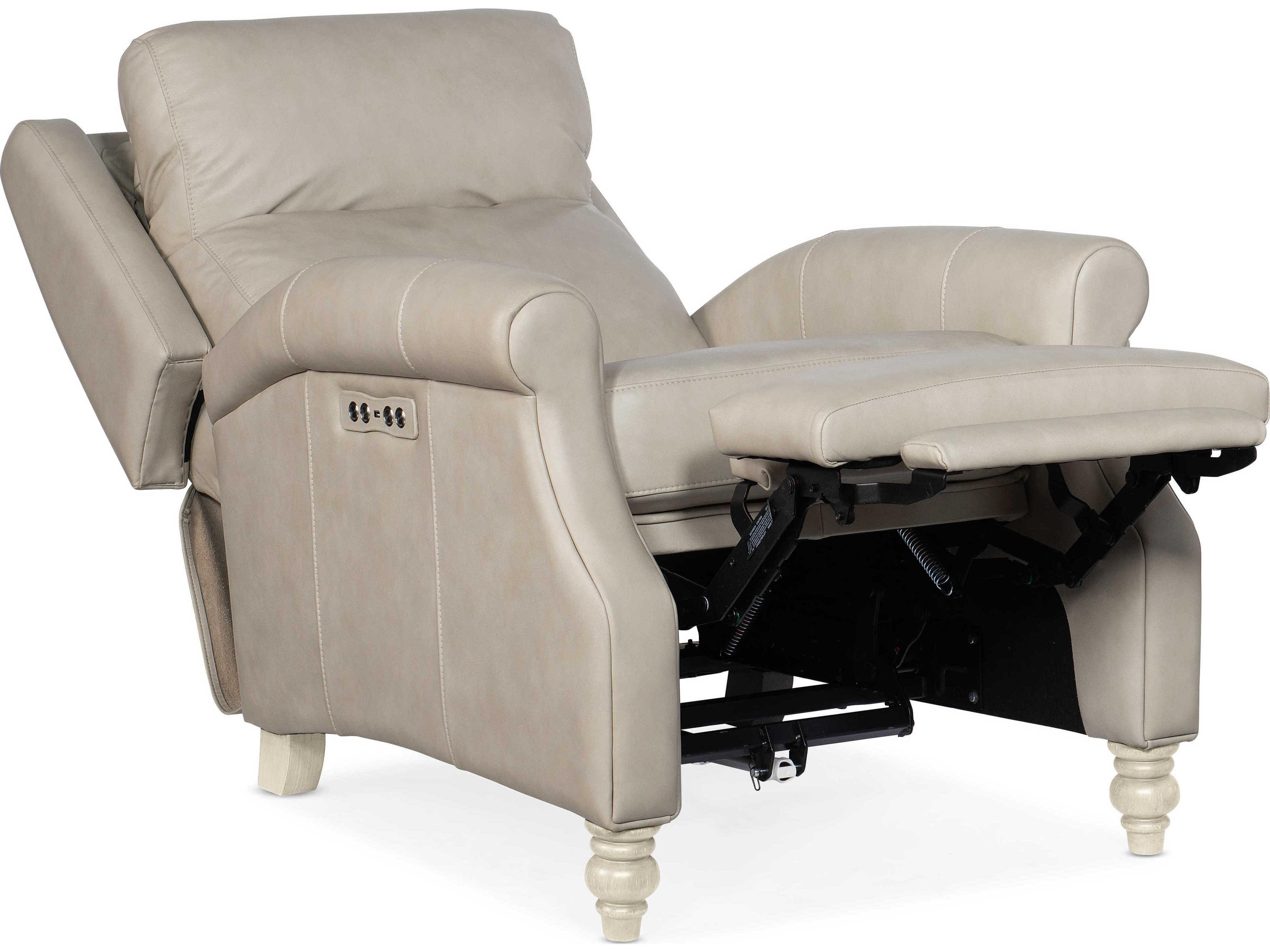 Hooker Furniture Hurley Leather Power Recliner with Power Headrest