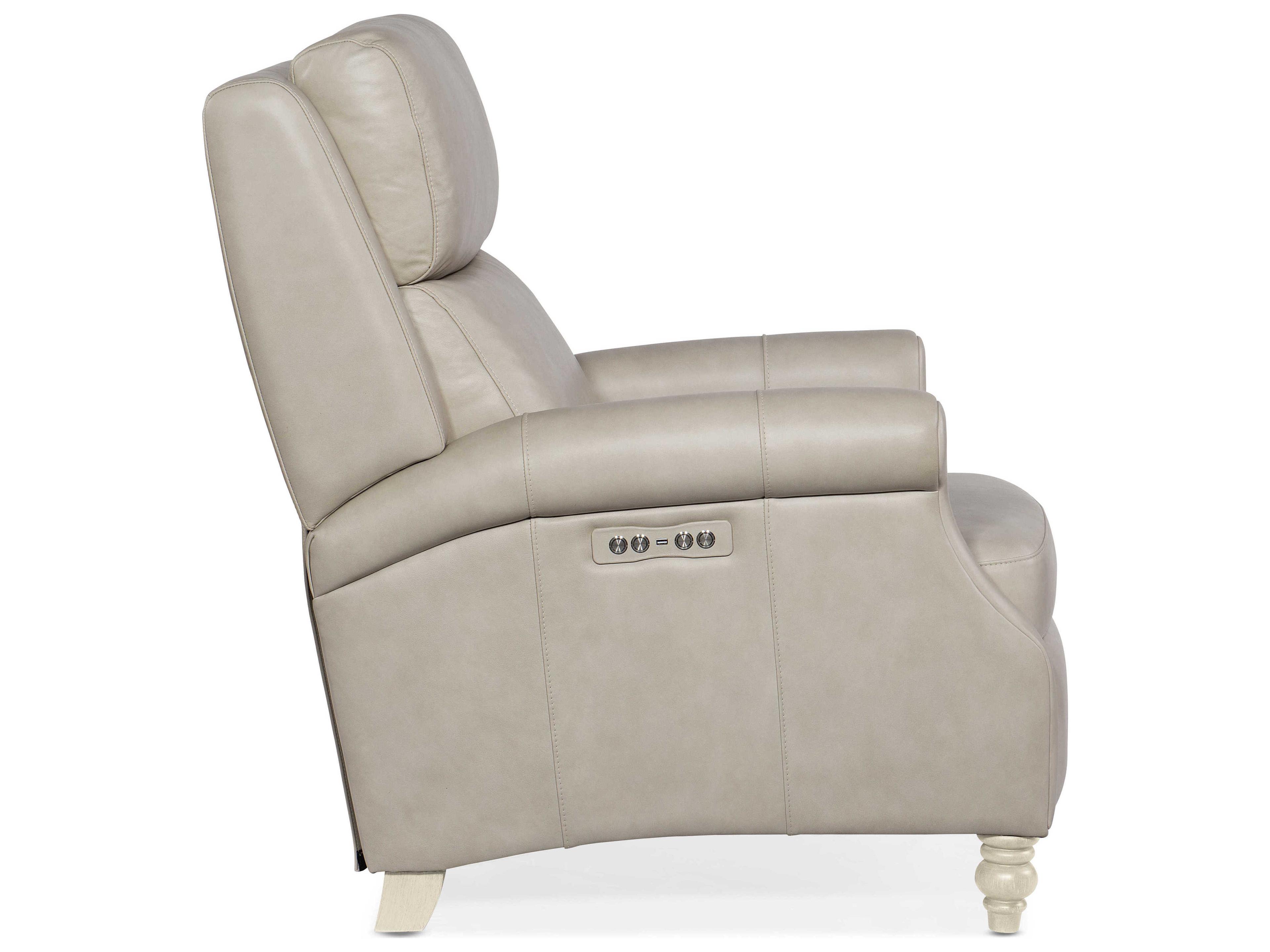 Hooker Furniture Hurley Leather Power Recliner with Power Headrest