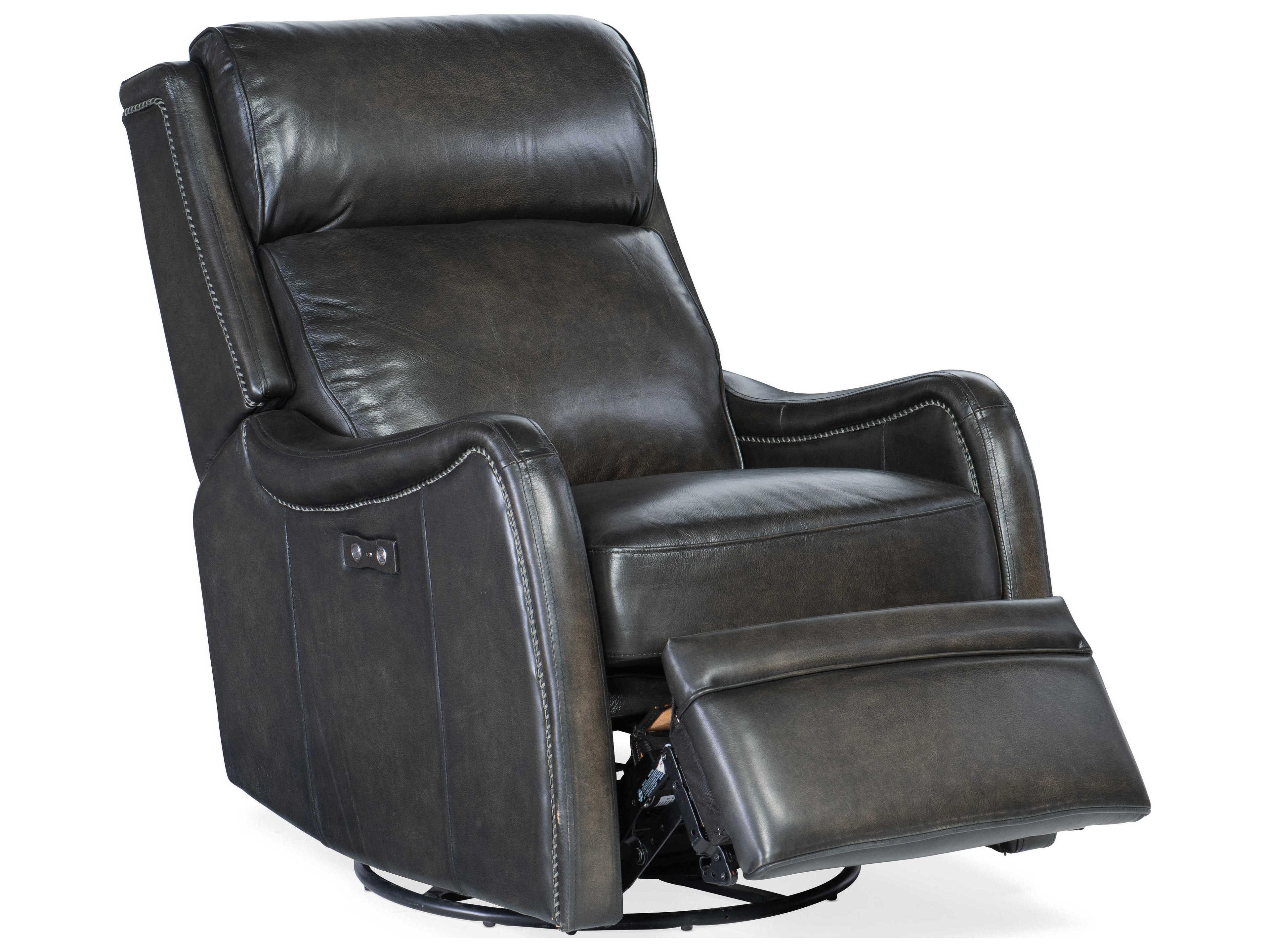 Hooker Furniture Rc Black Leather Recliner