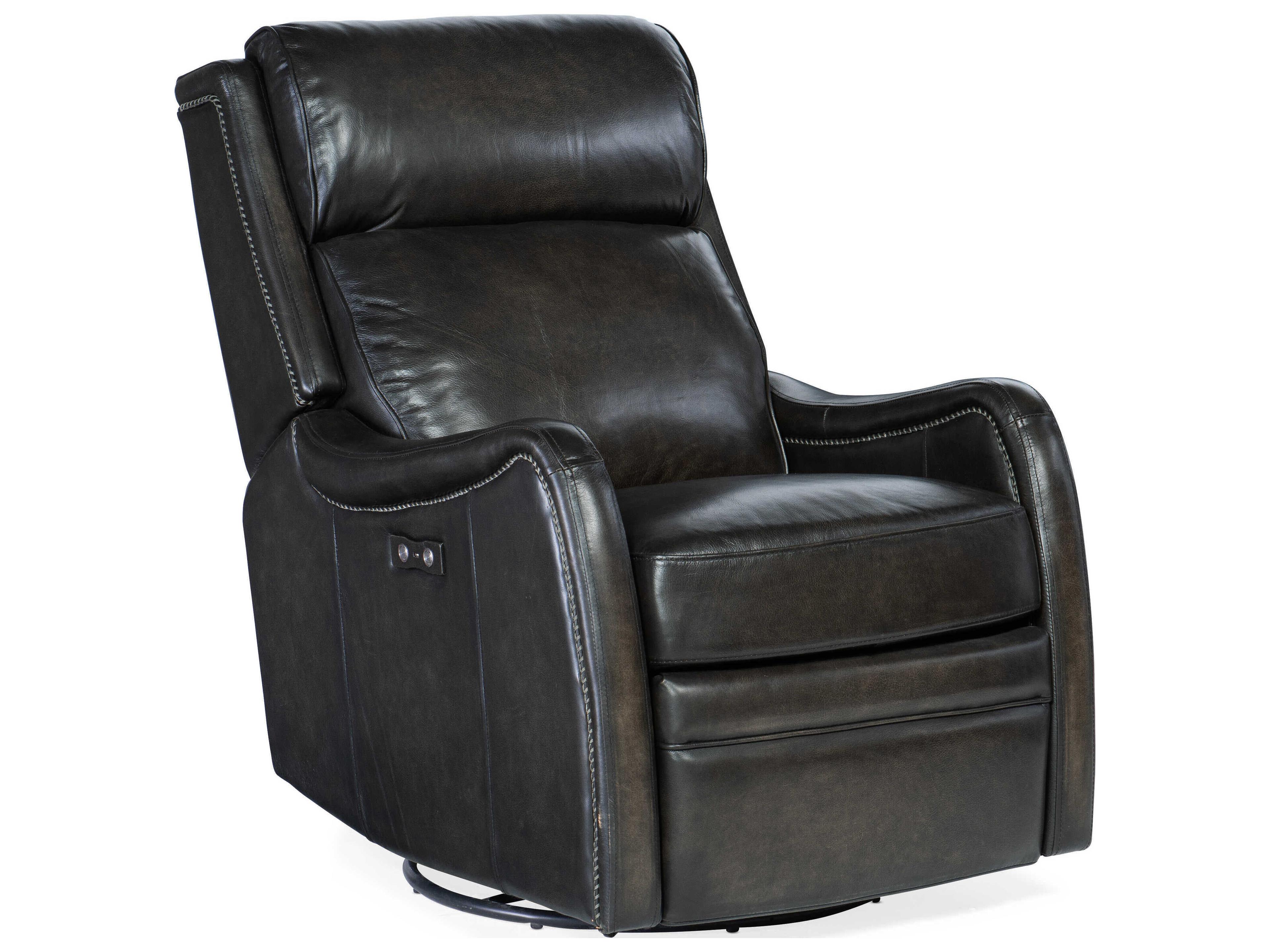 Hooker Furniture Rc Black Leather Recliner