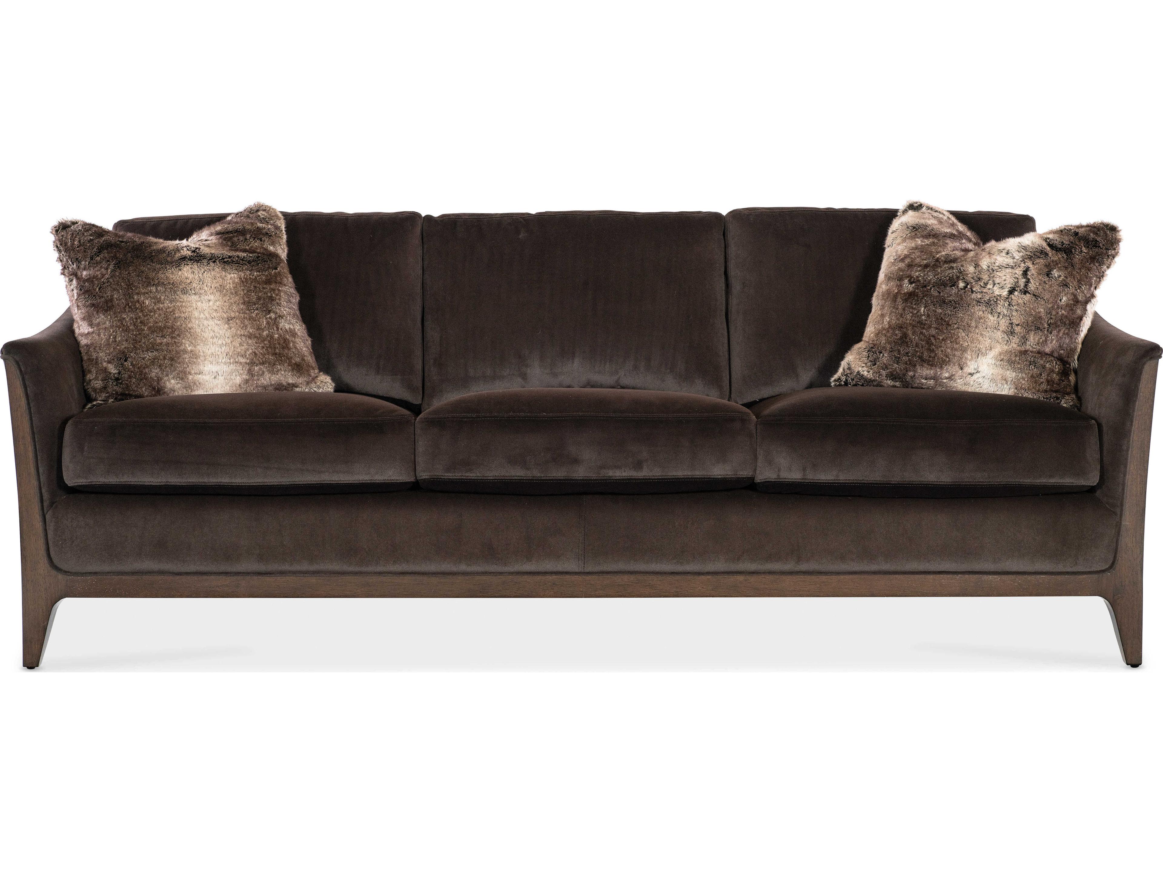 Luxecor Heritage Brown Upholstered Sofa