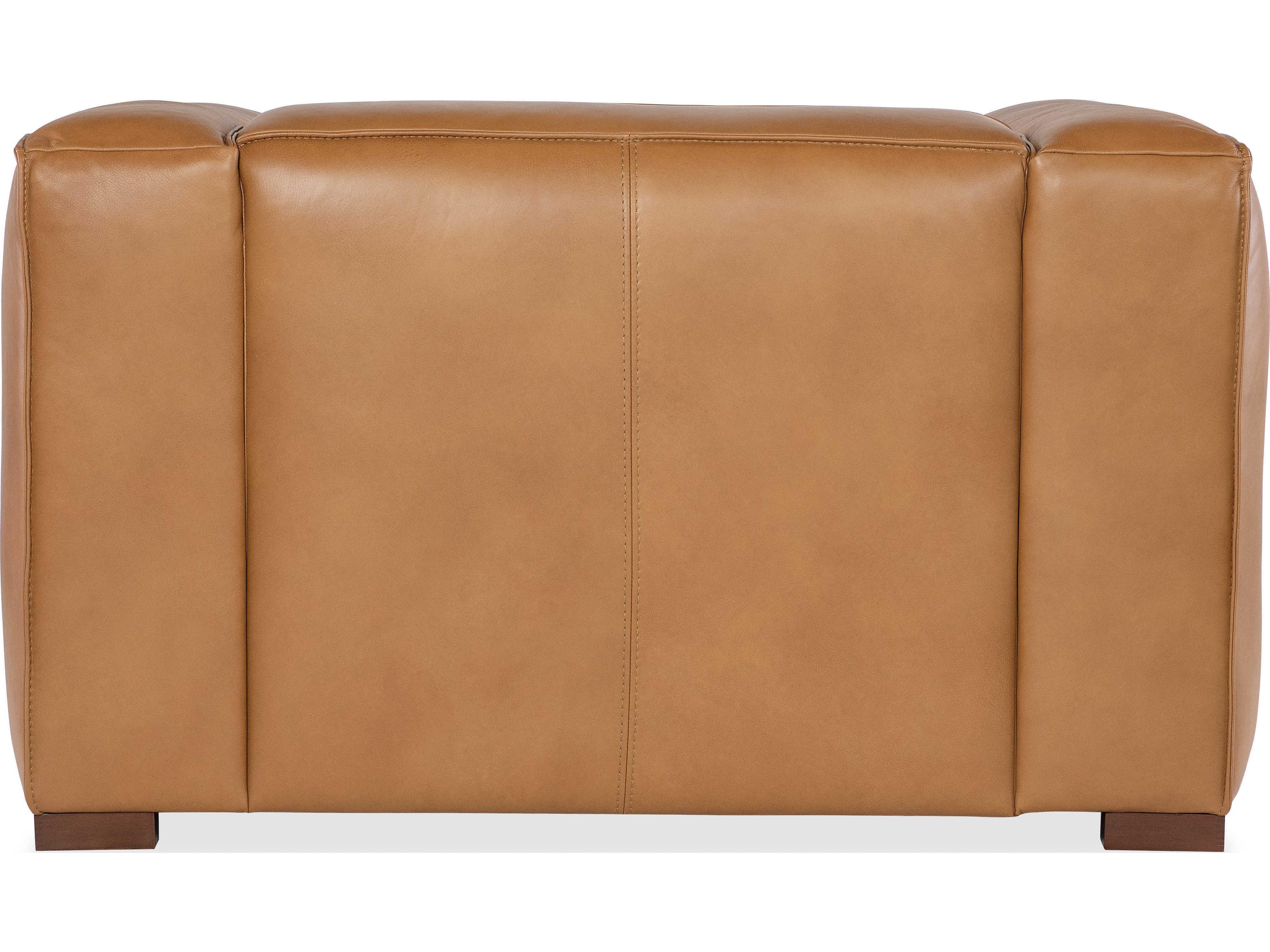 Hooker Furniture Maria Brown Leather Accent Chair