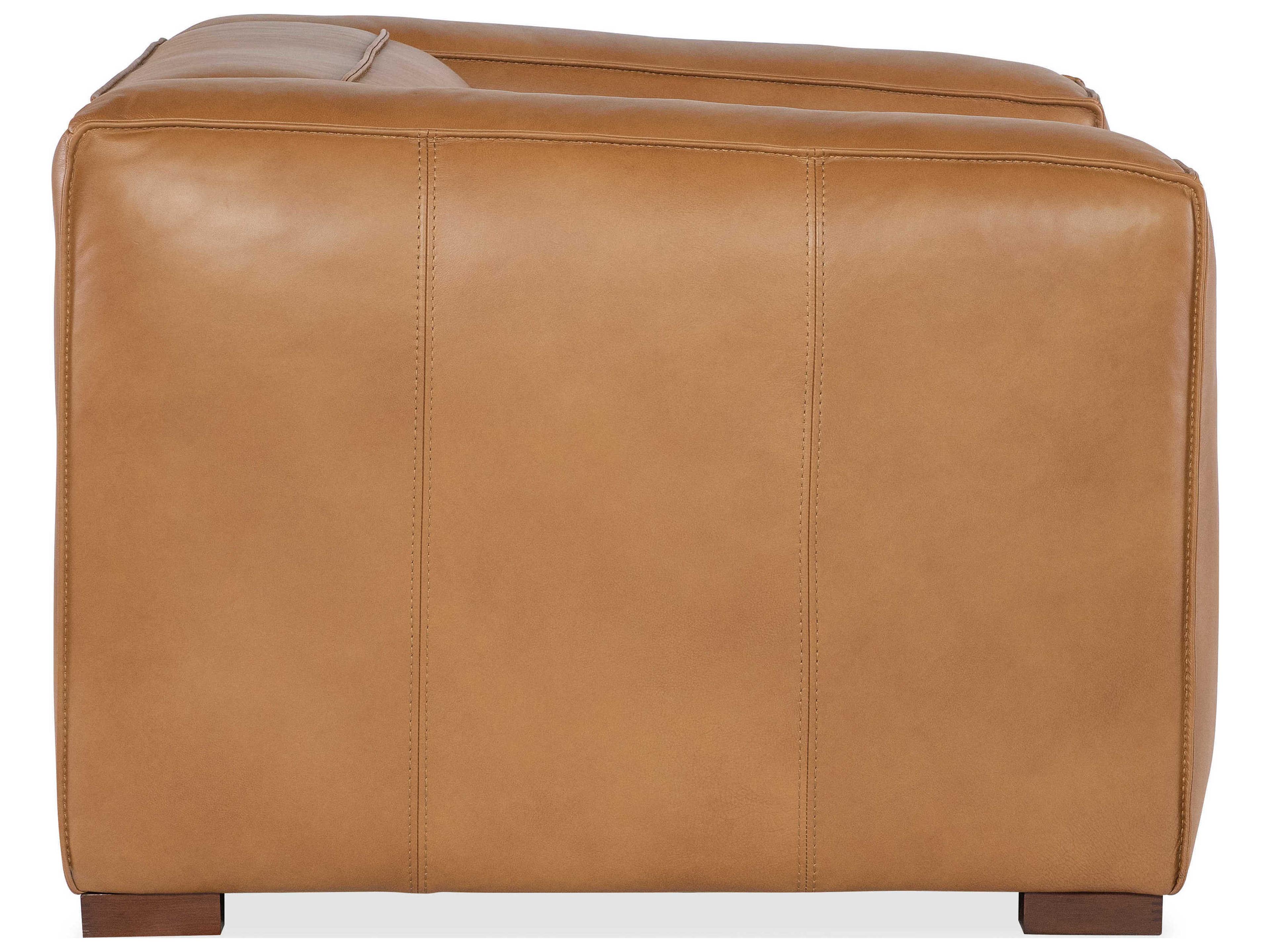 Hooker Furniture Maria Brown Leather Accent Chair