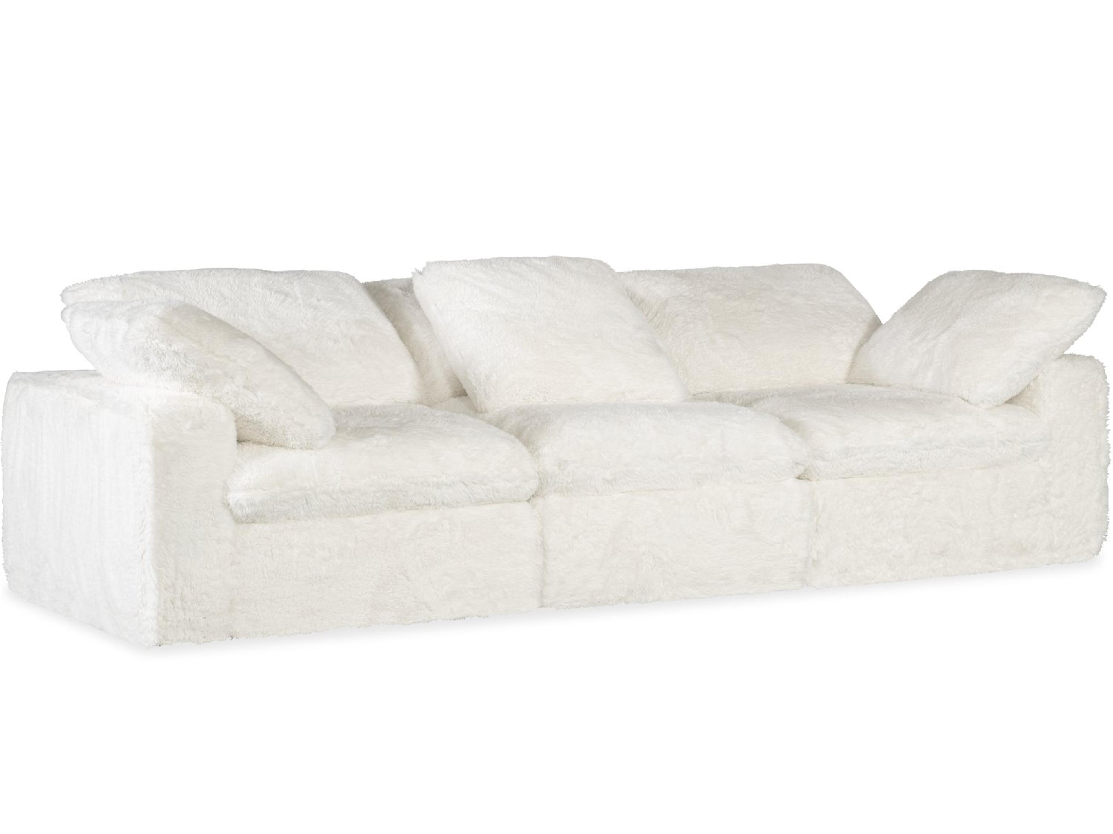 Ss Barefoot White Upholstered Sofa