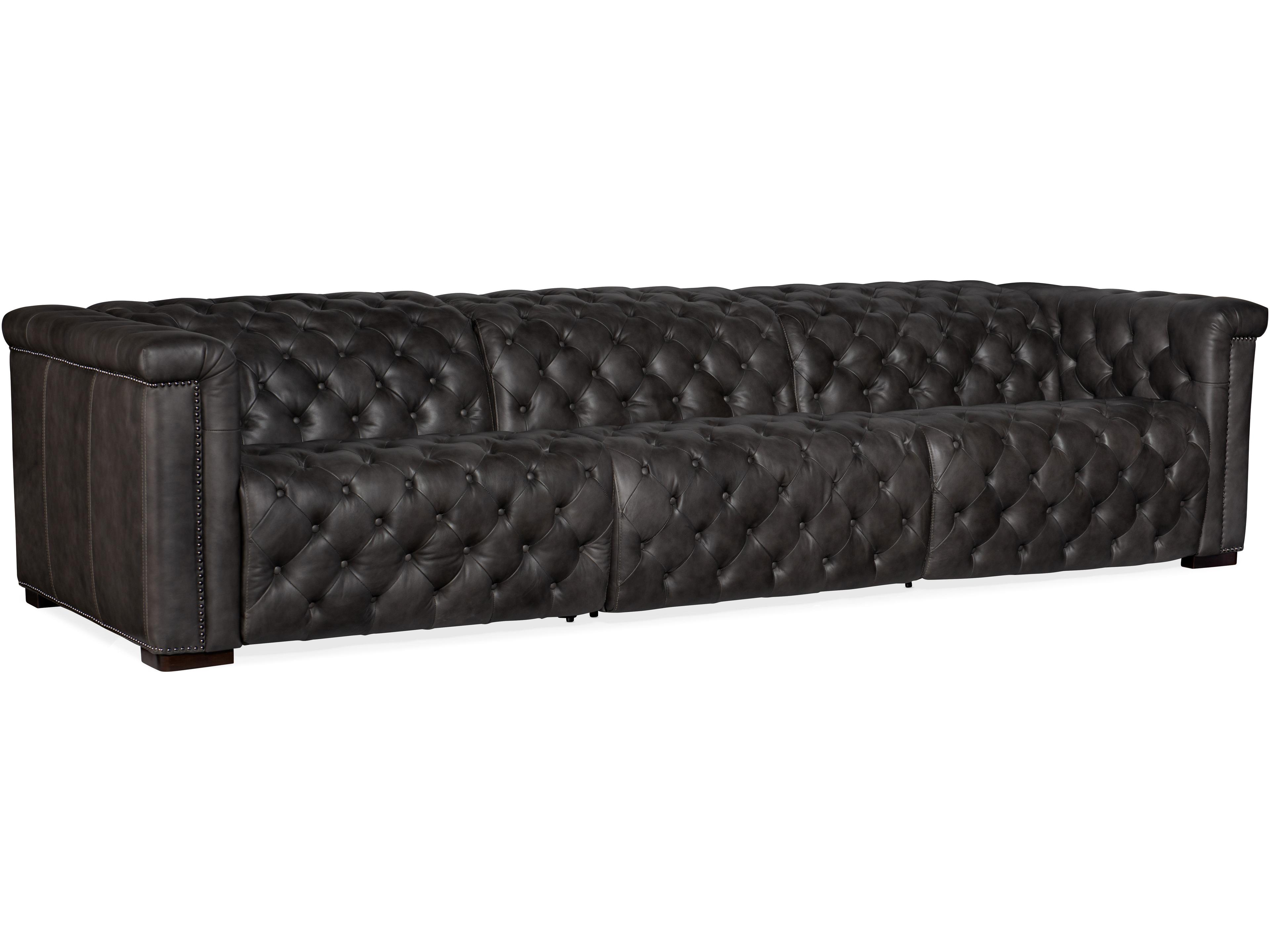 Hooker Savion Grandier Power Recliner Sofa with Power Headrest