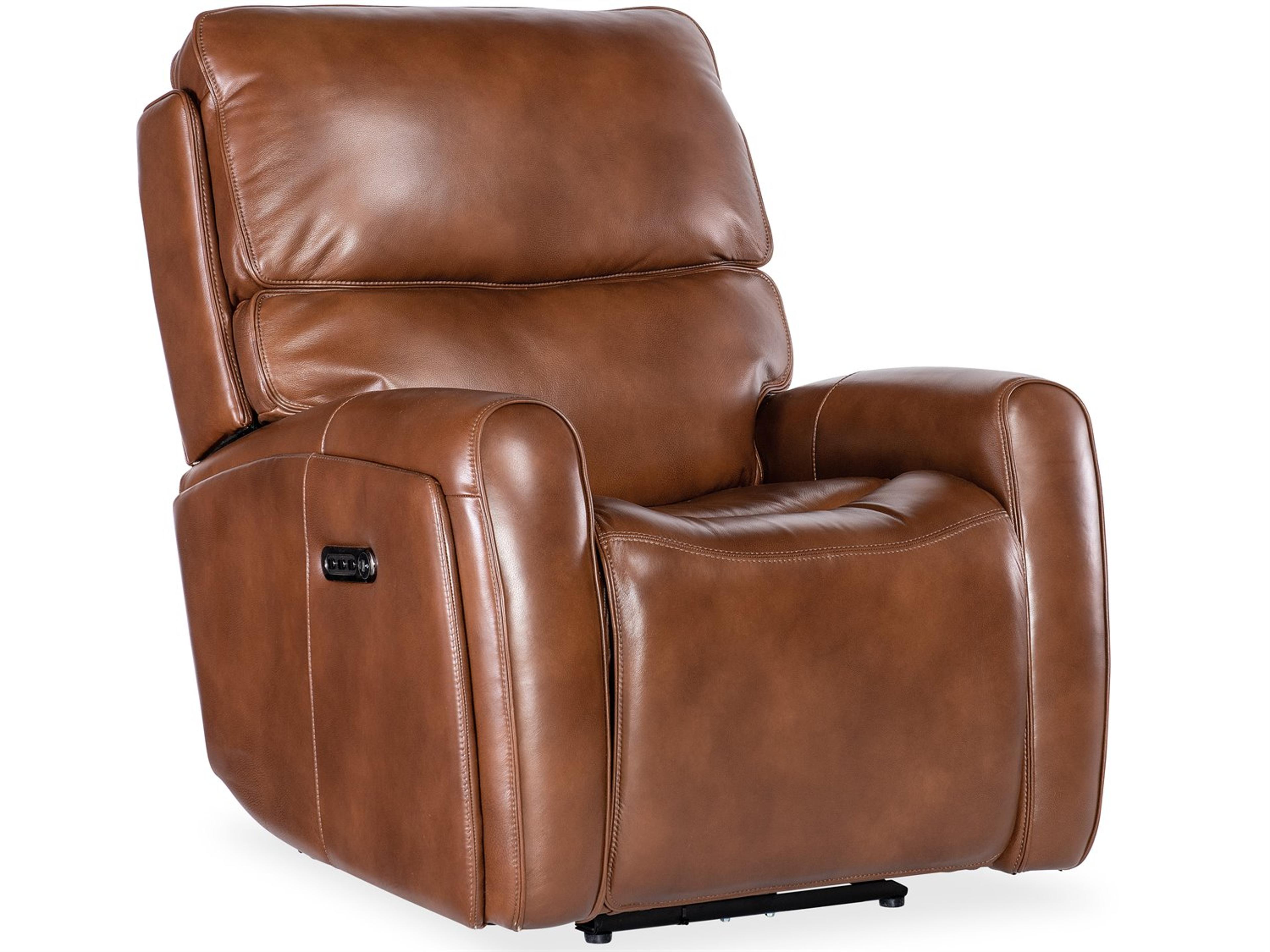Ms Crosby Zero Gravity Brown Leather Recliner