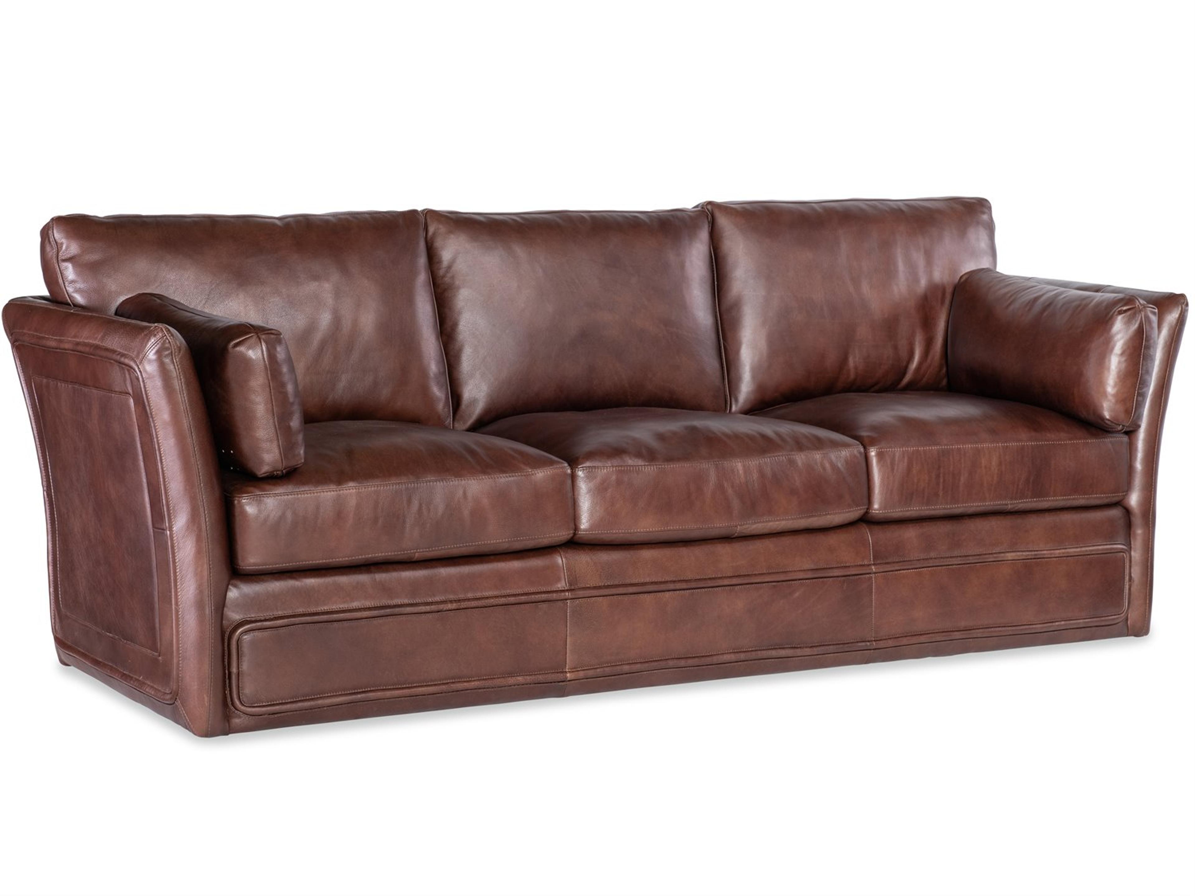 Ss Woodstock Brown Leather Sofa