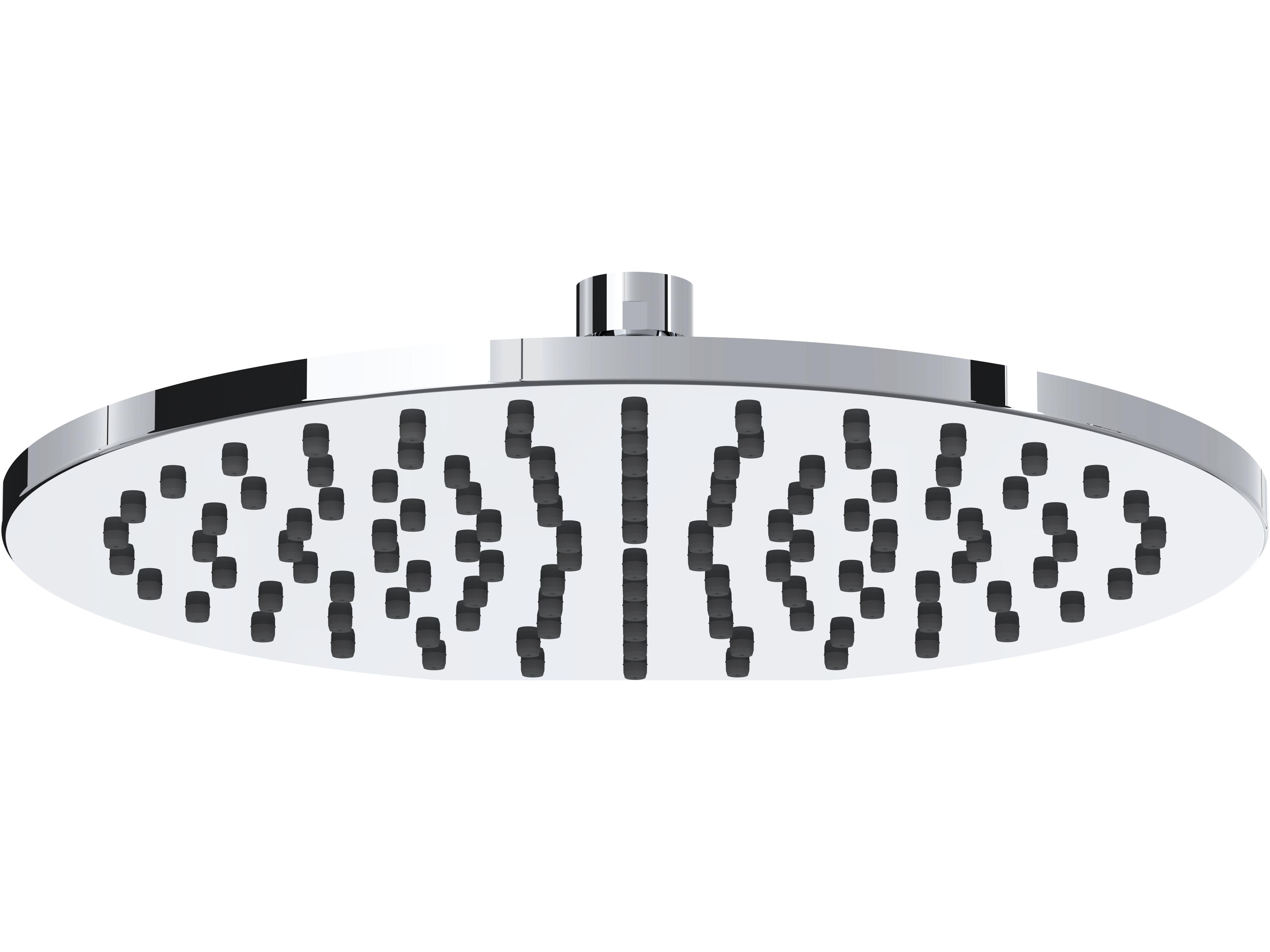 Polished Chrome 10" Rain Showerhead