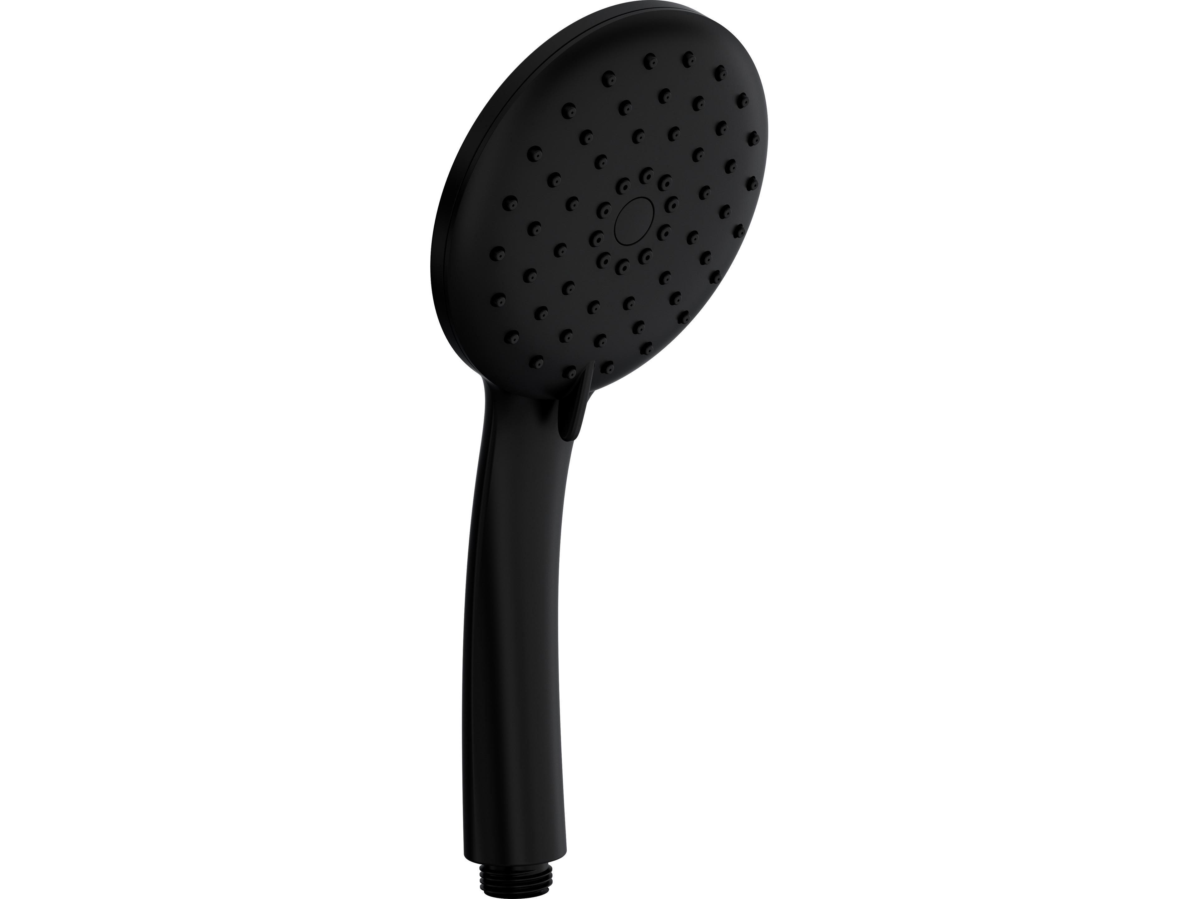 5" Matte Black 3-Function Handshower