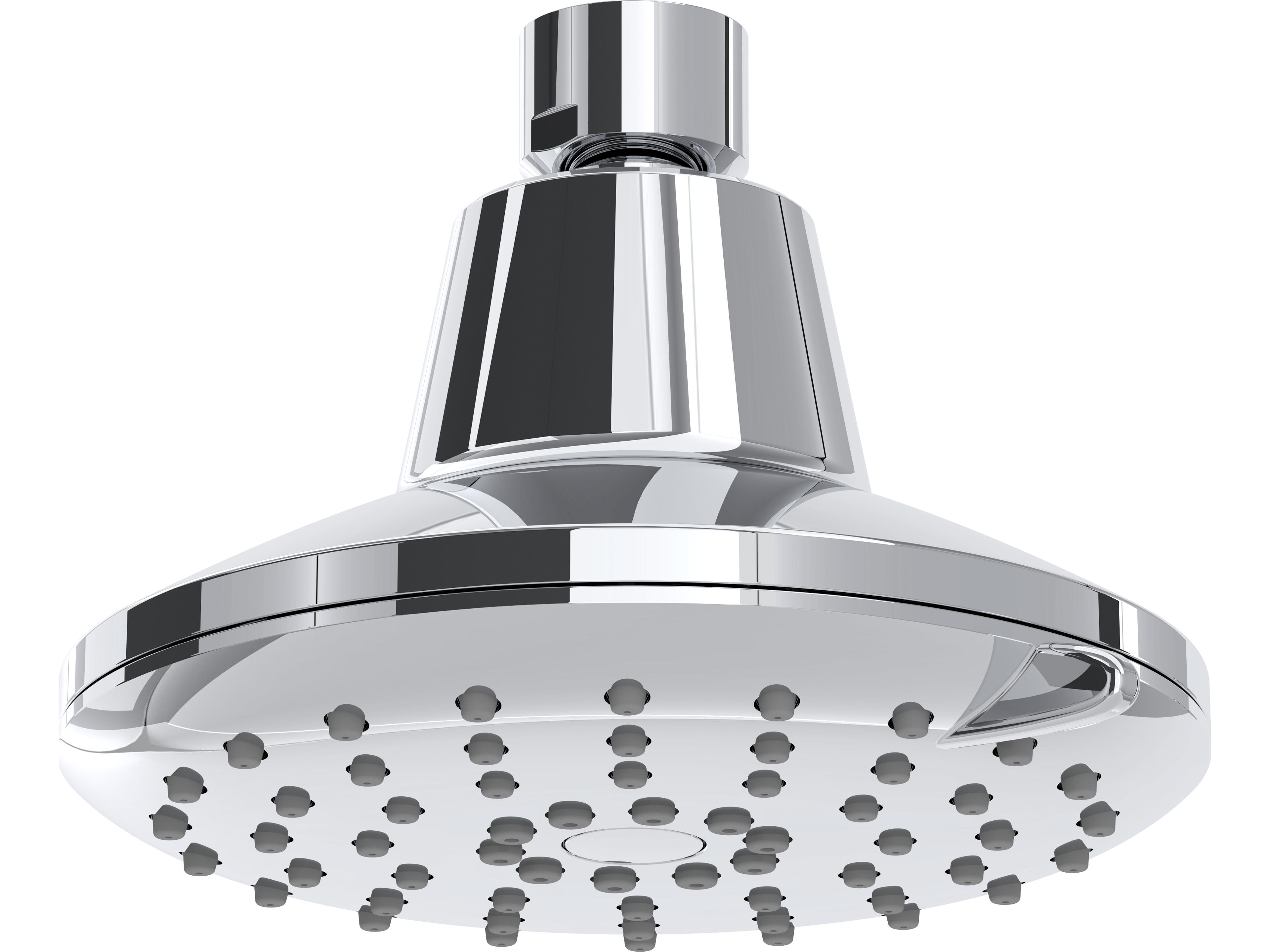 5" Polished Chrome 3-Function Showerhead