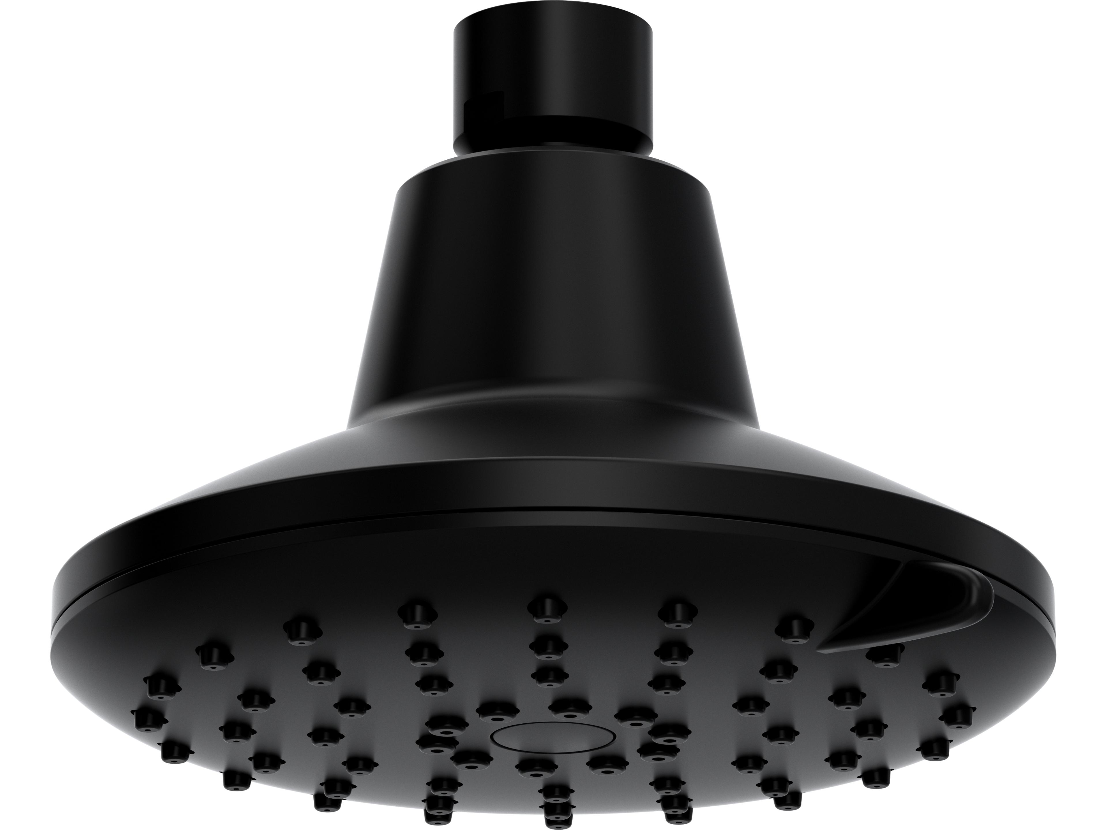 5" Matte Black 3-Function Showerhead
