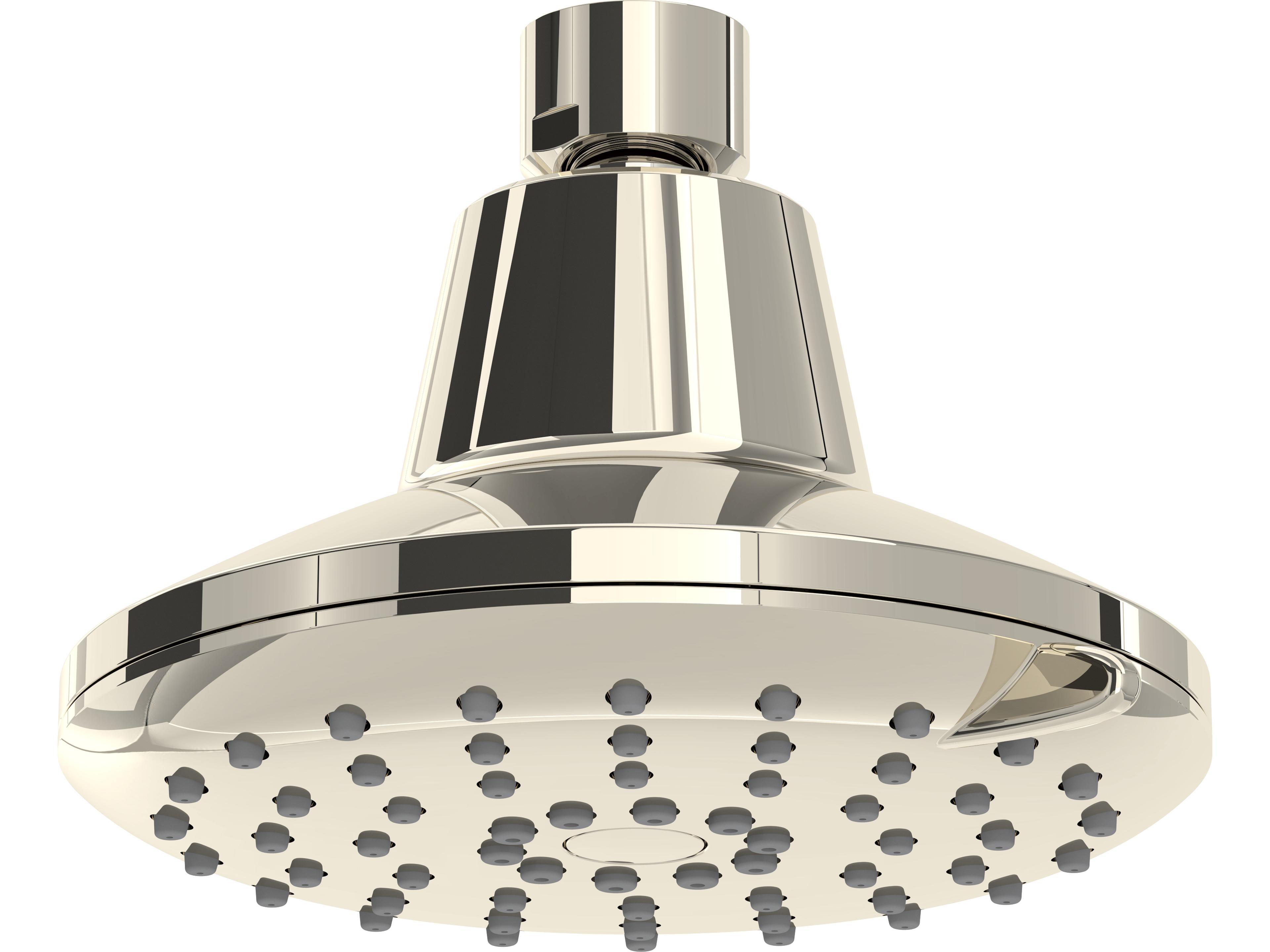 5" Polished Nickel 3-Function Showerhead