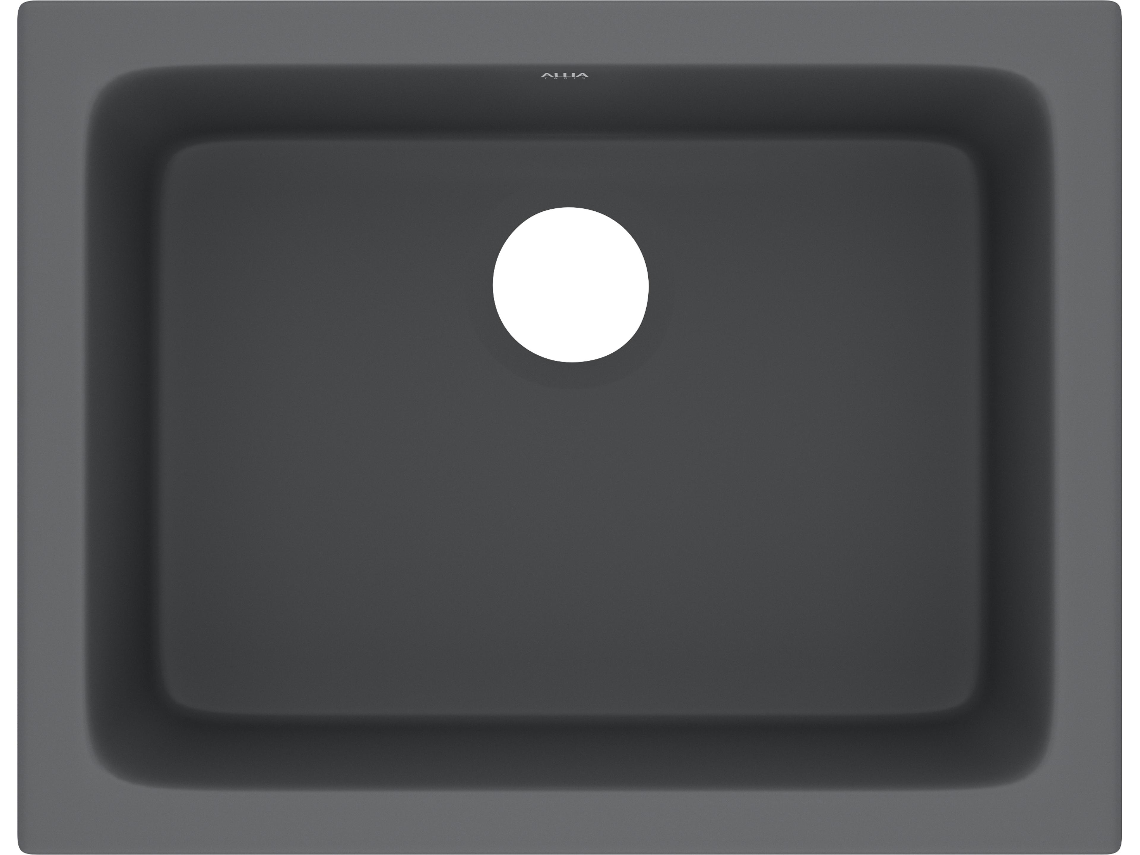 Allia 24" Fireclay Single Bowl Undermount Kitchen Or Laundry Sink