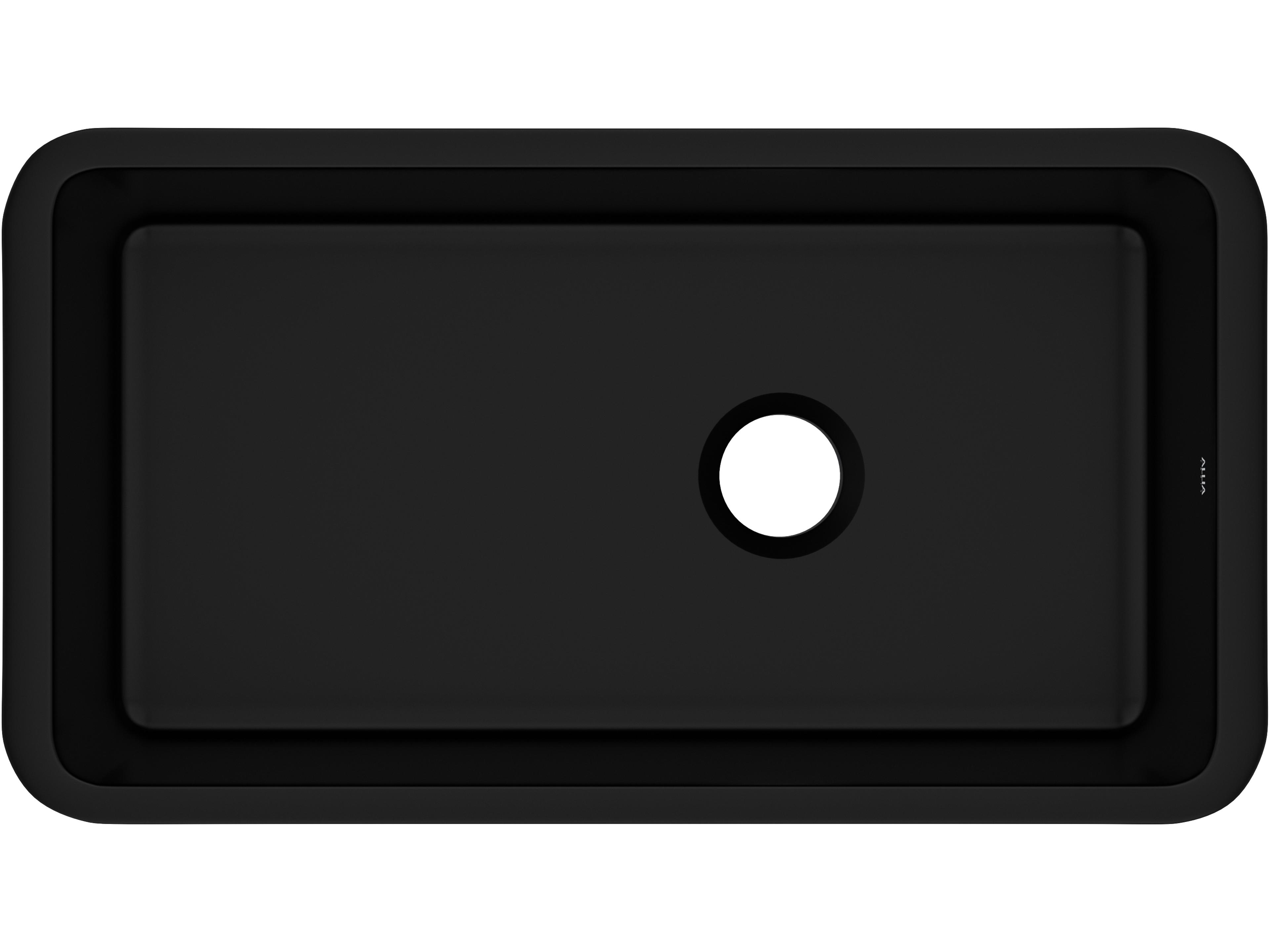 Allia Matte Black 34.5" Sink