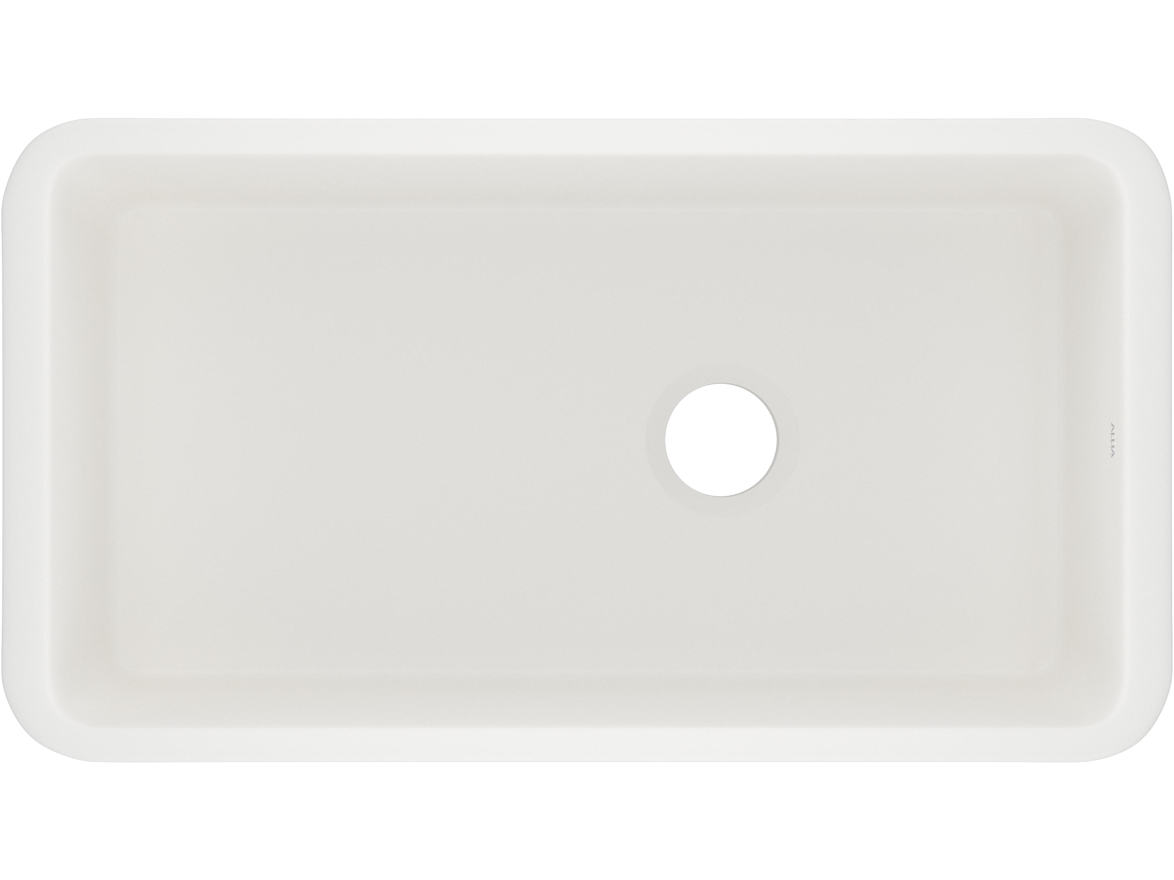 Allia Pergame Biscuit 34.5" Sink