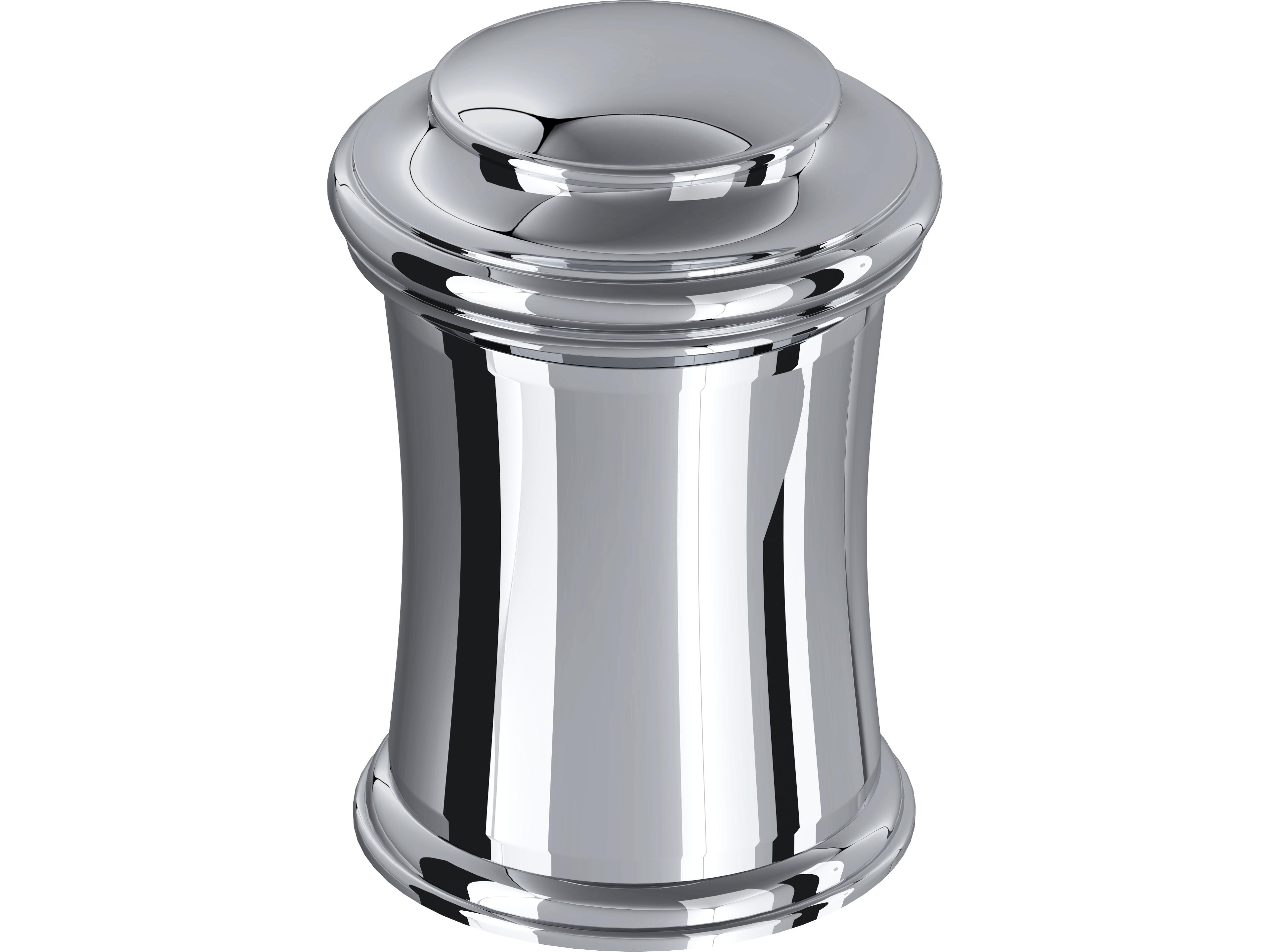 Air Gap With  Branding Made Of Brass In Polished Chrome