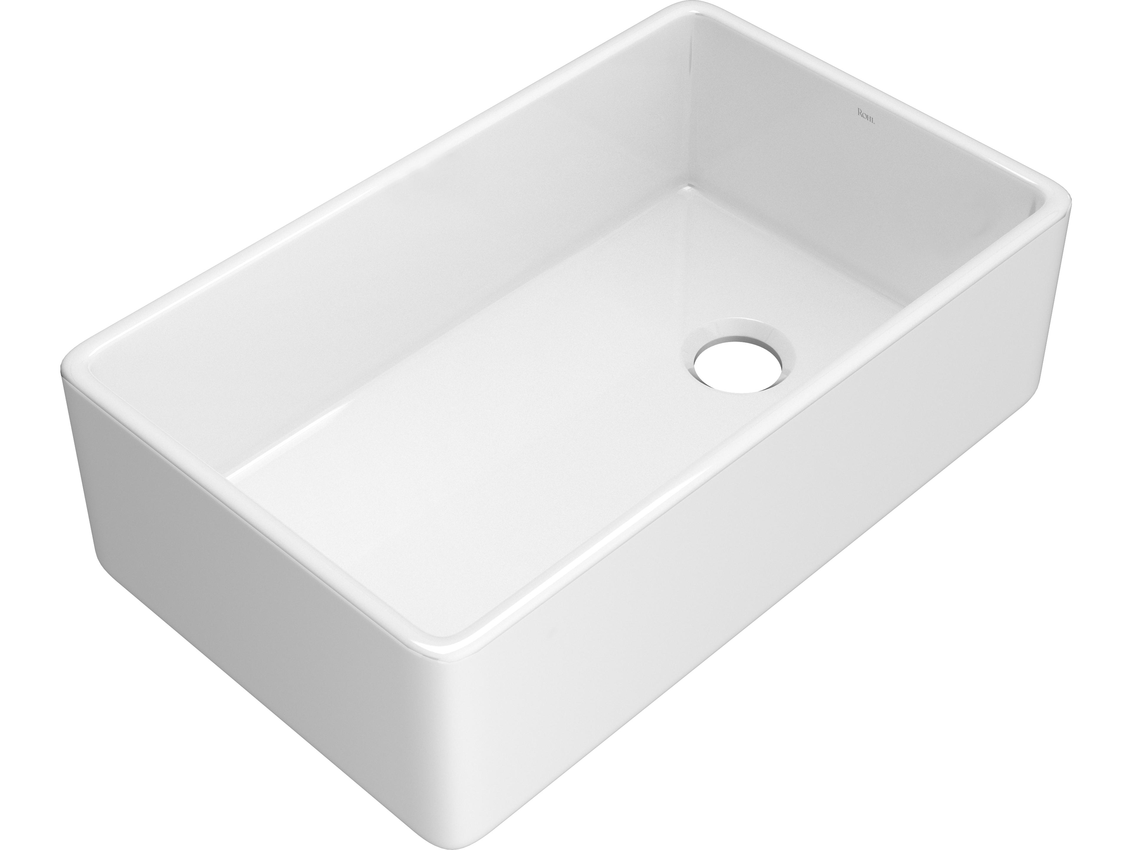 Allia 32" Fireclay Single Bowl Kitchen Sink