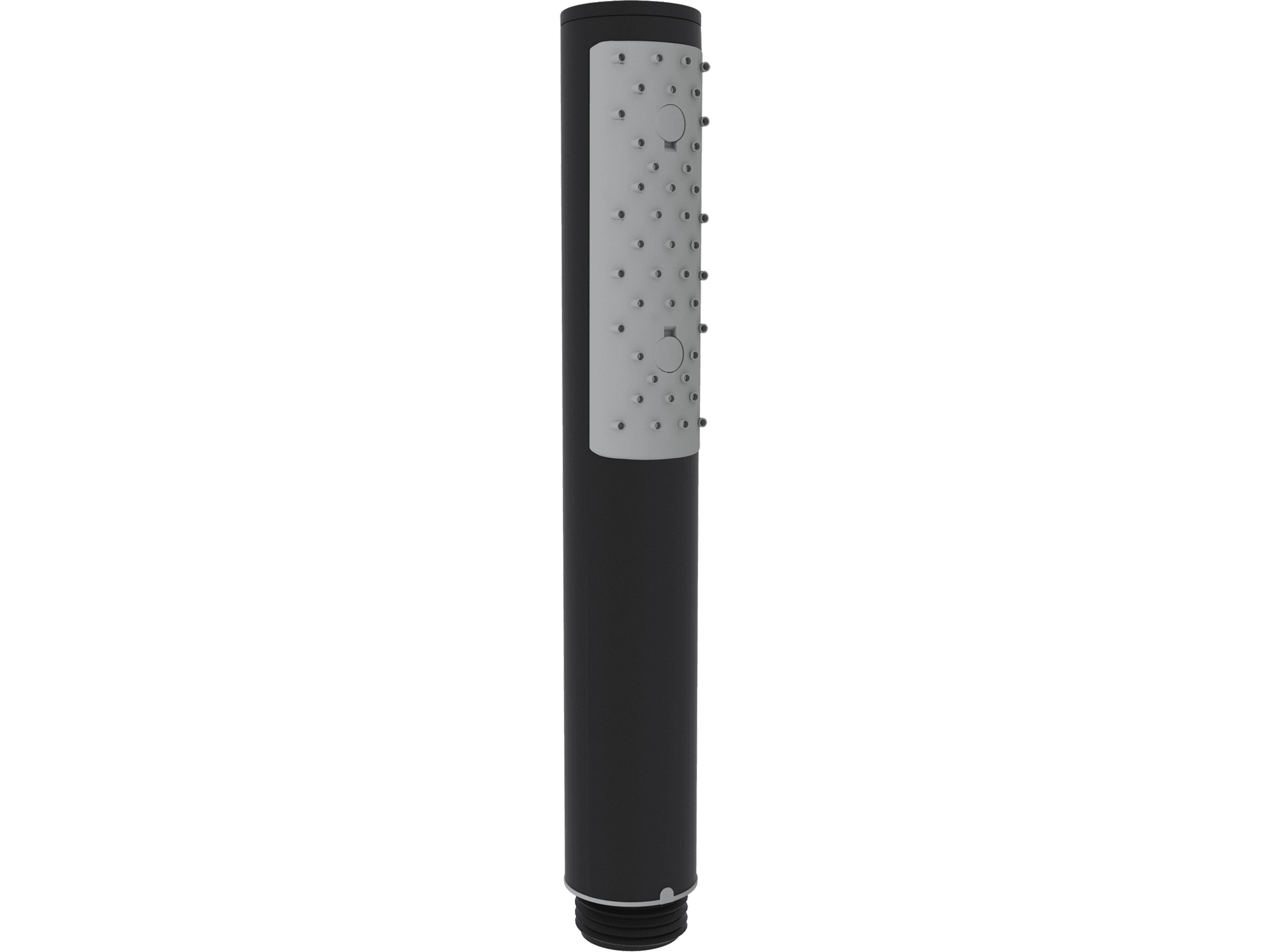 Matte Black Single Function Brass Tubular Handshower