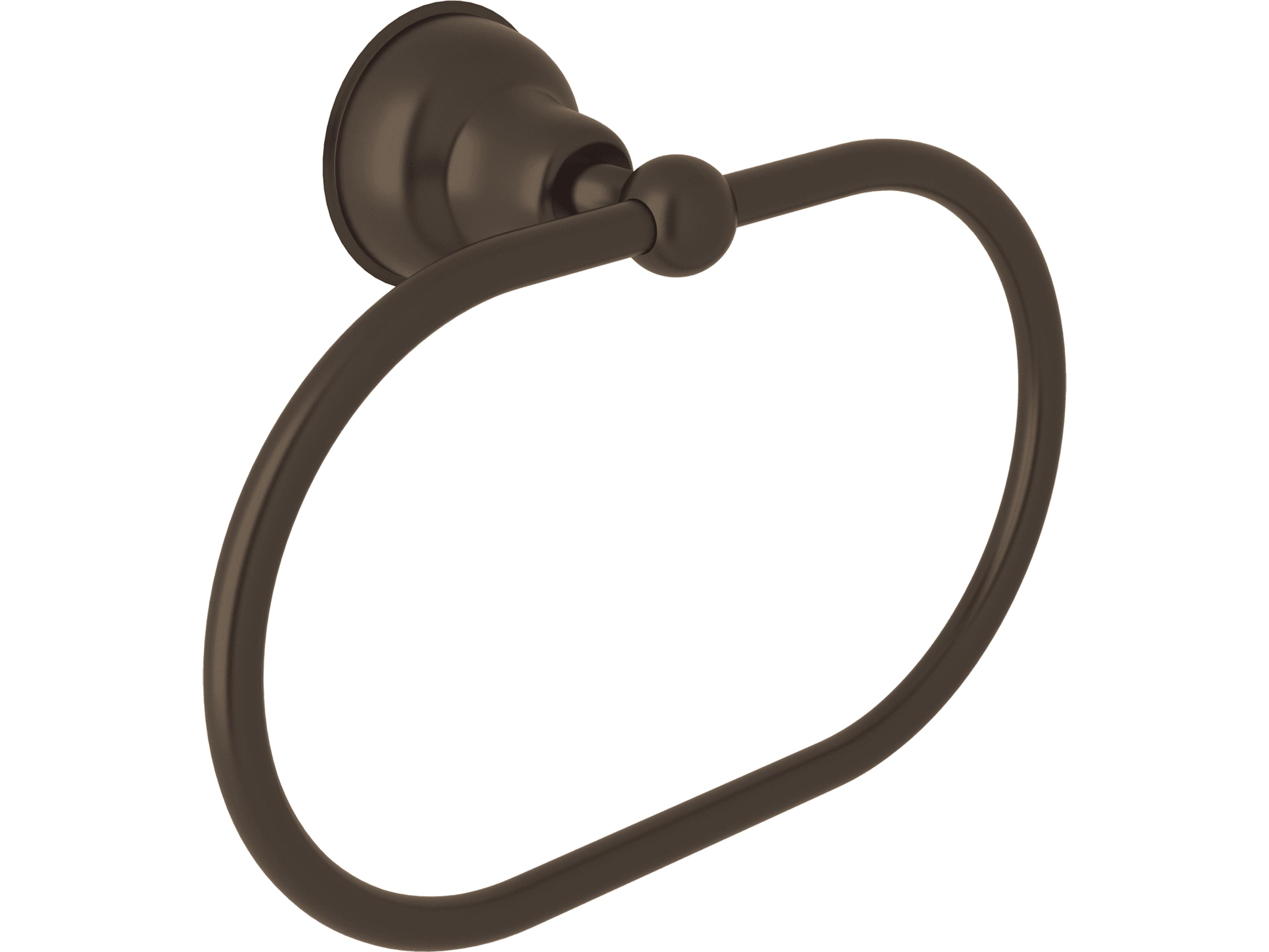 Arcana Towel Ring In Tuscan Brass