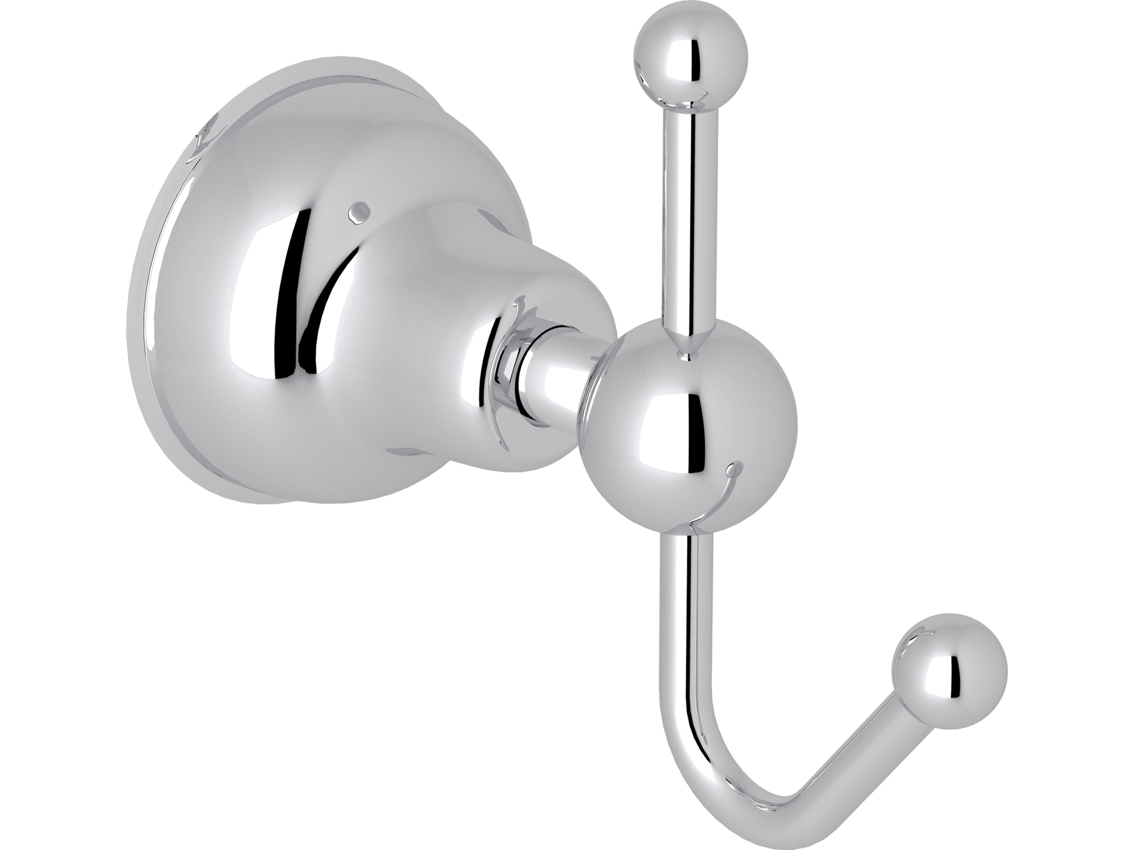 Arcana Single Robe Hook In Polished Chrome